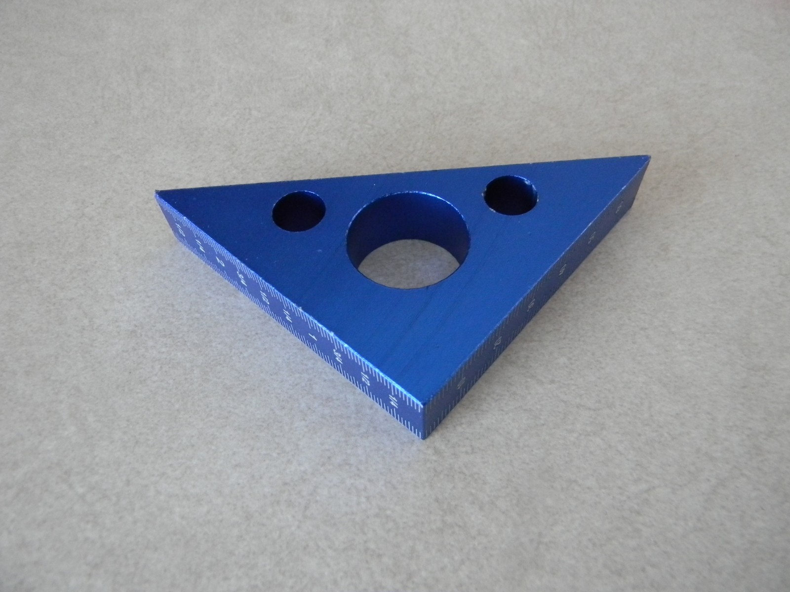 Aluminum Miter Square, 68mm x 95mm 9/16″ thick