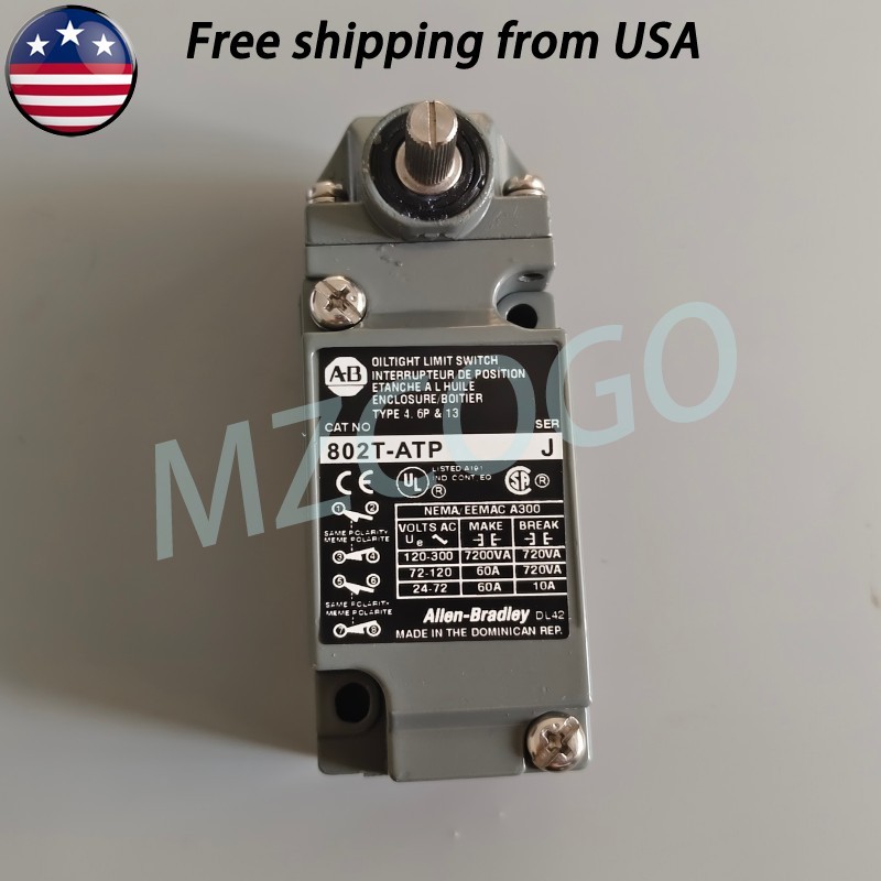 New For Allen Bradley 802T-ATPD OilTight Limit Switch Series J NIB 802TATPD