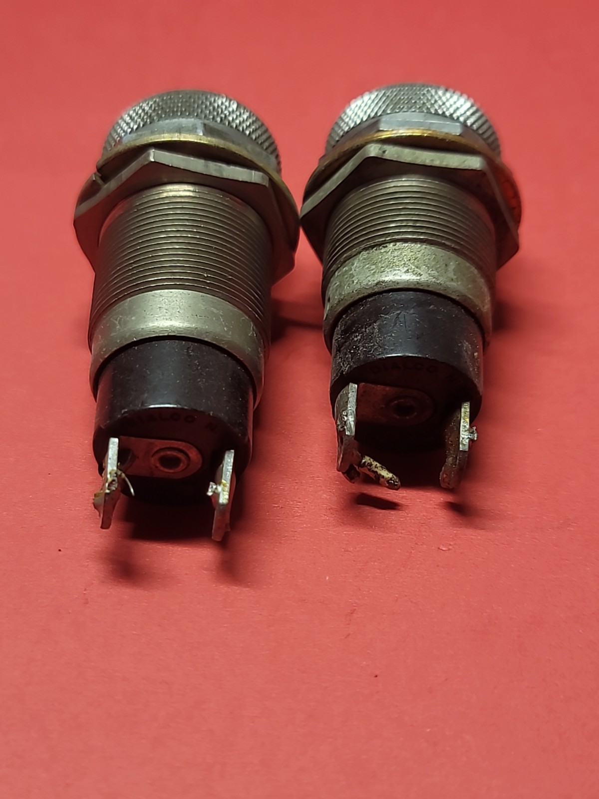 Lot of 10 Vintage Dialco Dialight 75W 125V Panel Indicator Light Socket Untested