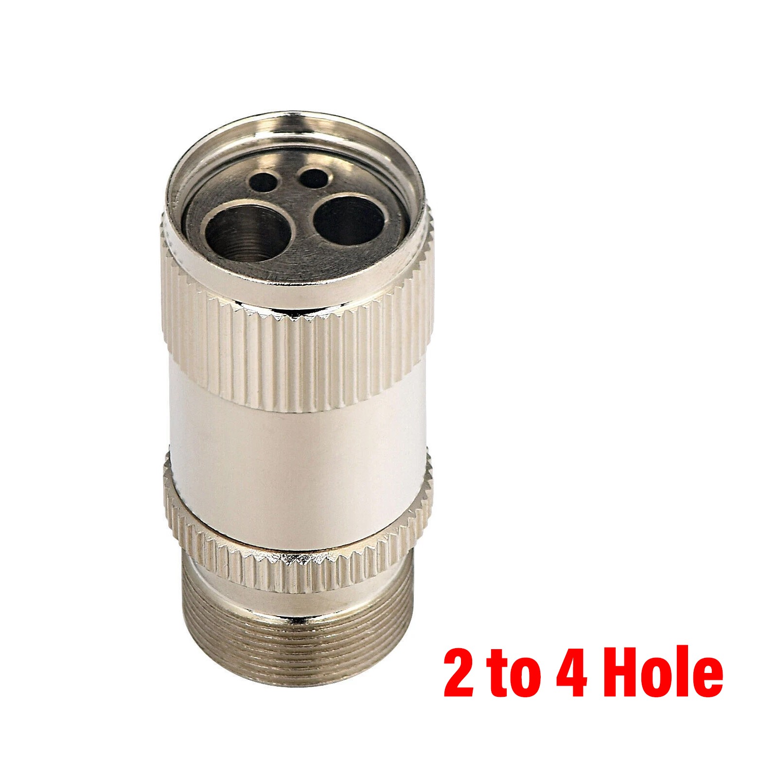 1/5PCS Dental Adapter Changer Connector for High Speed Handpiece 2 to 4 Hole