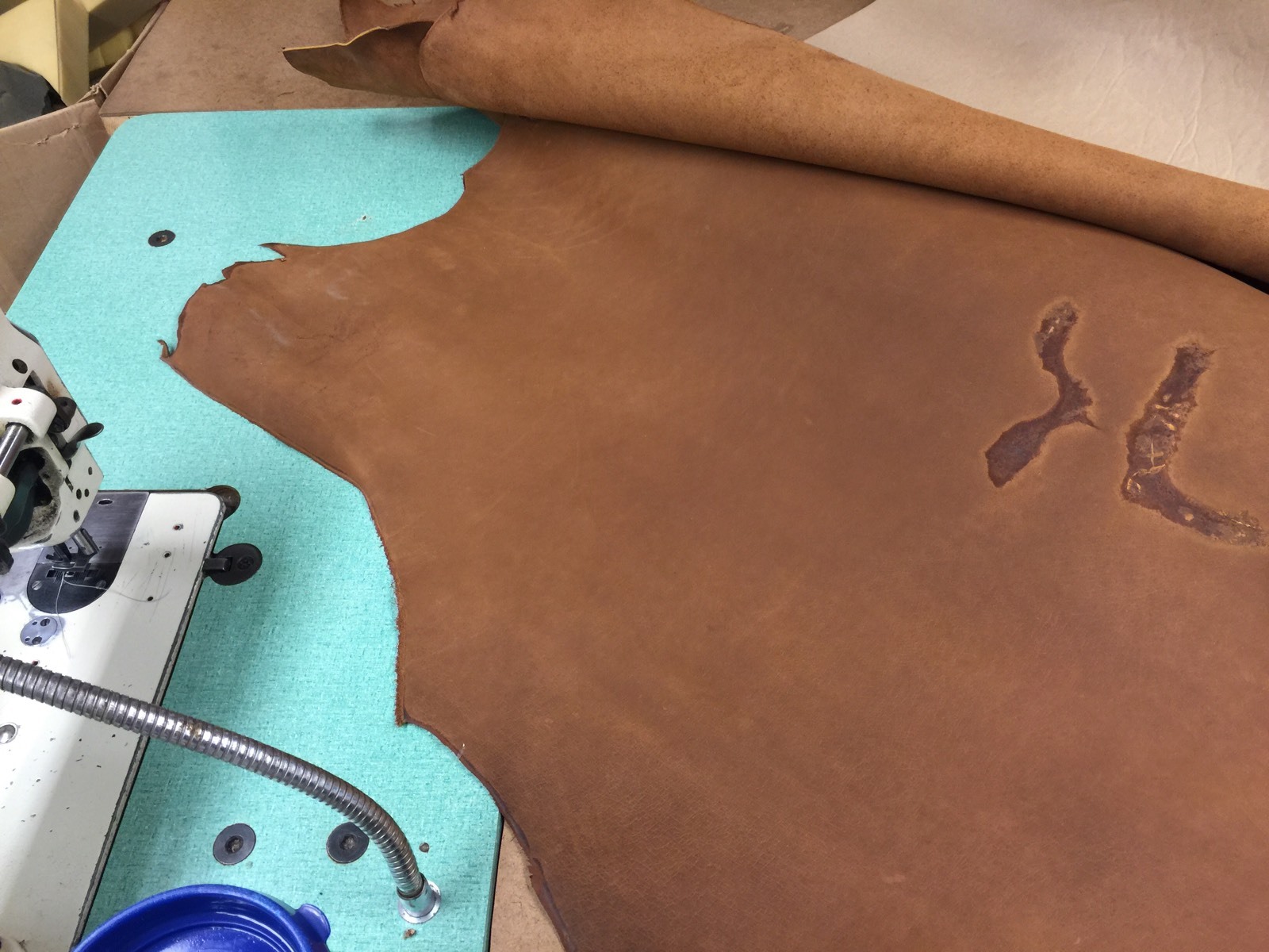 18-inch Leather Panel Forming Shot Bag Metal Shaping Beater Bag