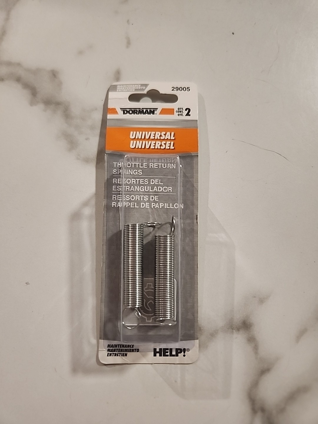 Dorman 29005 0.375″ x 1.81″ Natural Steel 2 Pieces