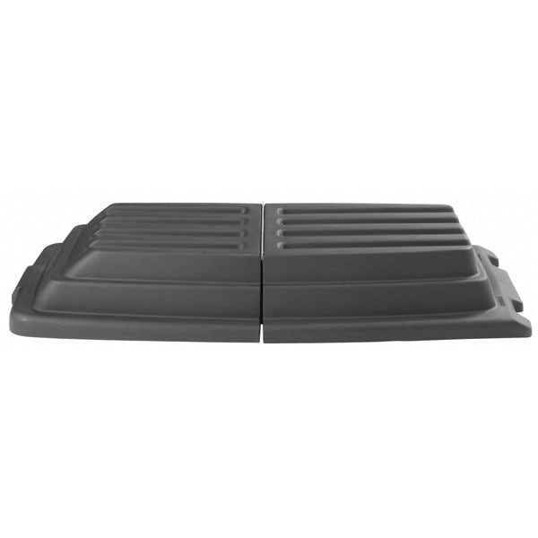 Rubbermaid Commercial Fg102800bla Tilt Truck Lid, Black, Fits 20-1/4 Cu. Ft.