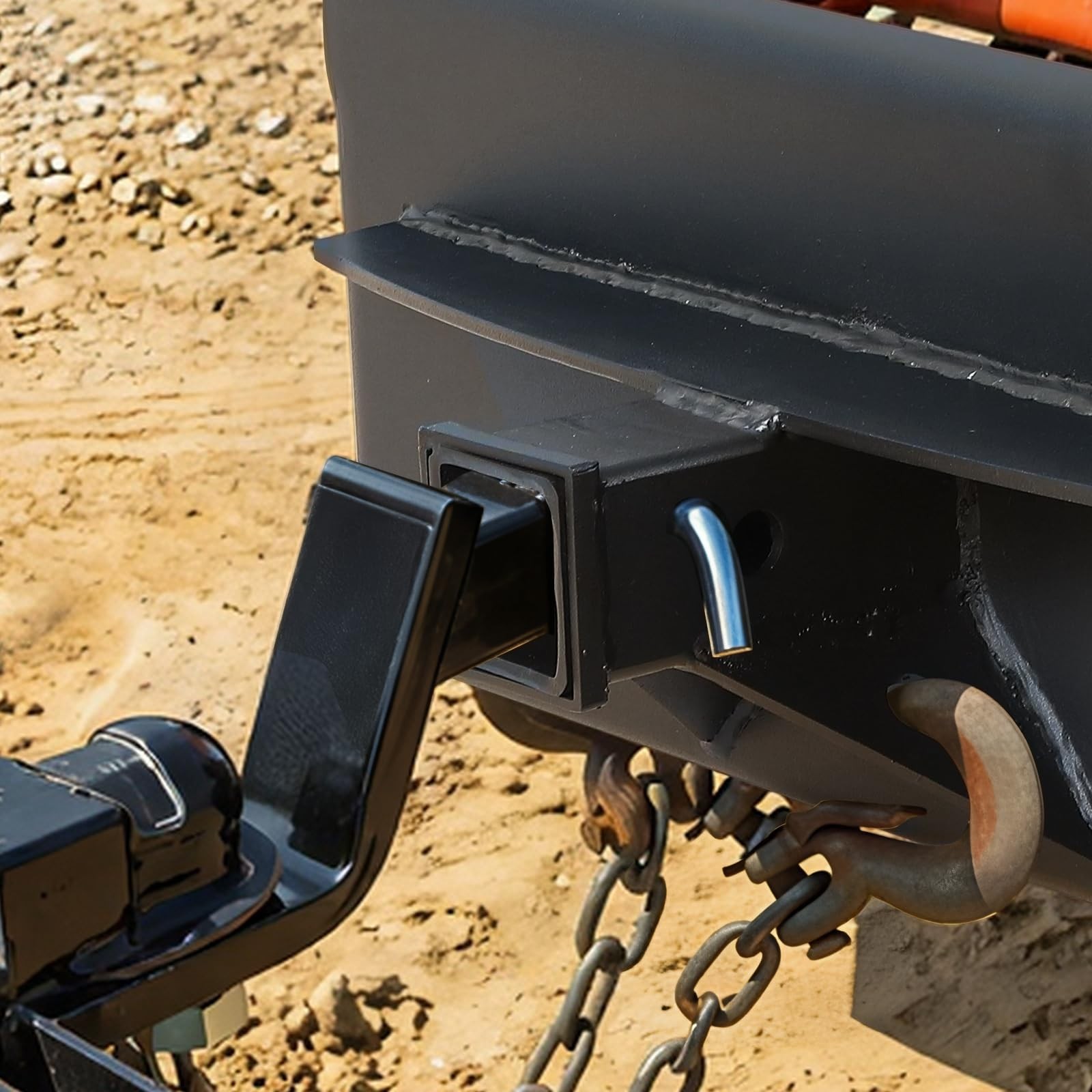 Mini Skid Steer Receiver Hitch Mount Plate Attachment For Toro Dingo Ditch Witch