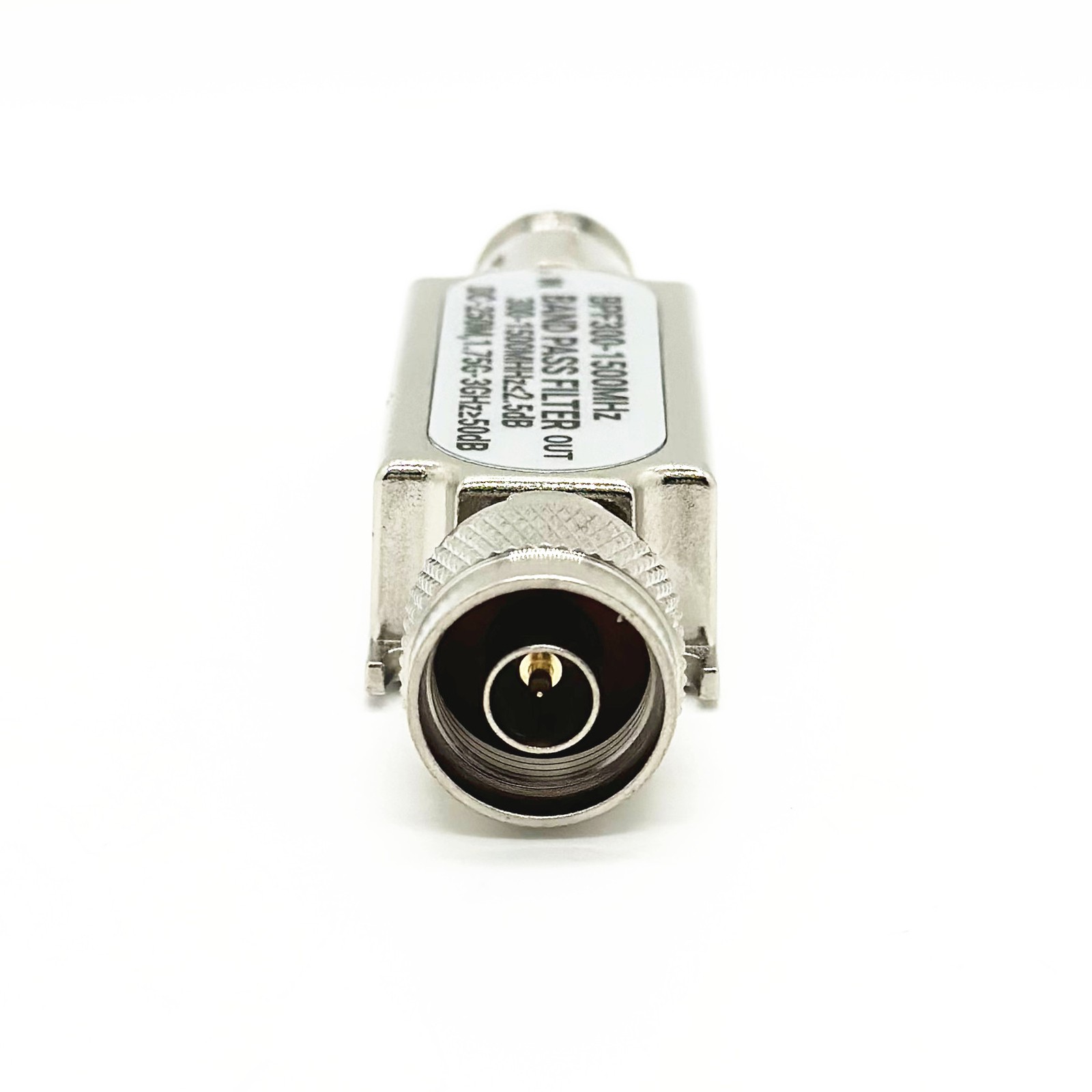 1pcs Band Pass Filter N-type Male and Female BPF300-1500MHz Impedance 50Ω