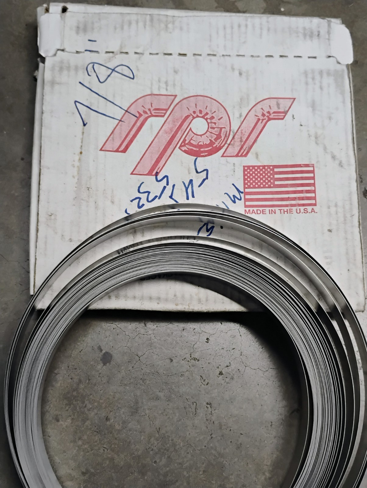 RPR PRODUCTS STST T-304 Stainless Steel Strapping 3/4″ x 200′ Ft SS HD Banding