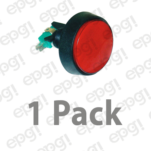 NO/NC ILLUMINATED RED GAME SWITCH (12V LAMP) 10AMPS – 125VAC #GMSI1BCR-1PK