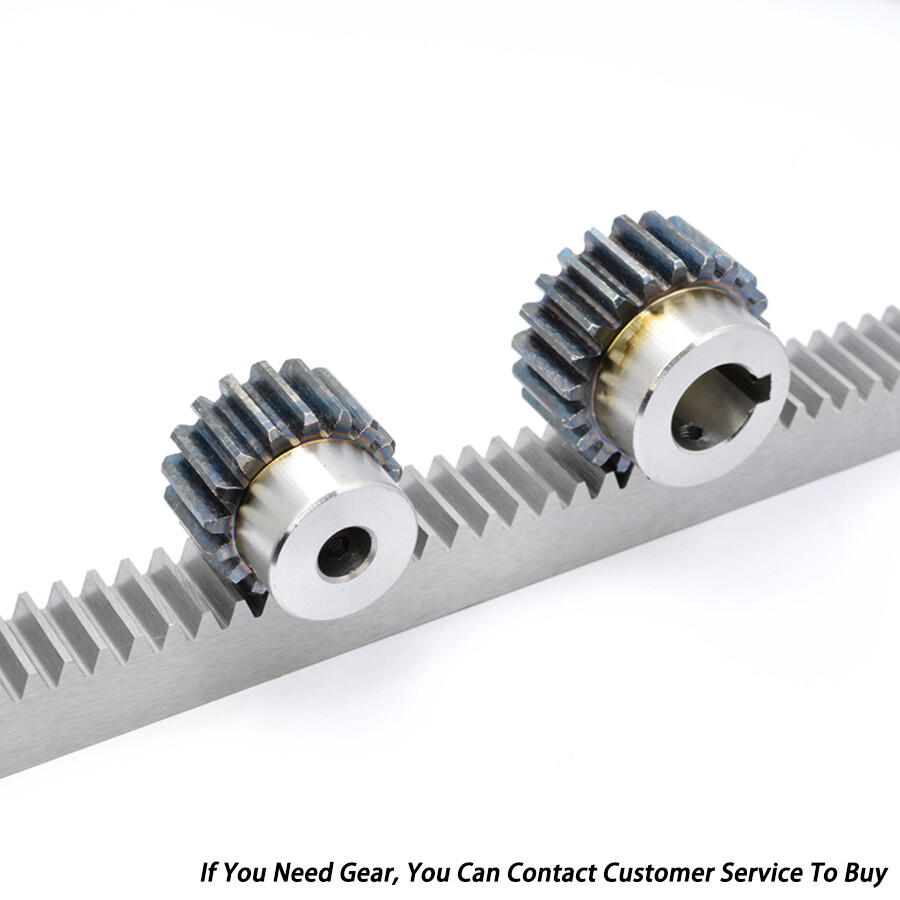 0.5/1/1.5/2/2.5/3M Spur Gear Racks For CNC Linear Motion Pitch 1.57mm to 9.42mm