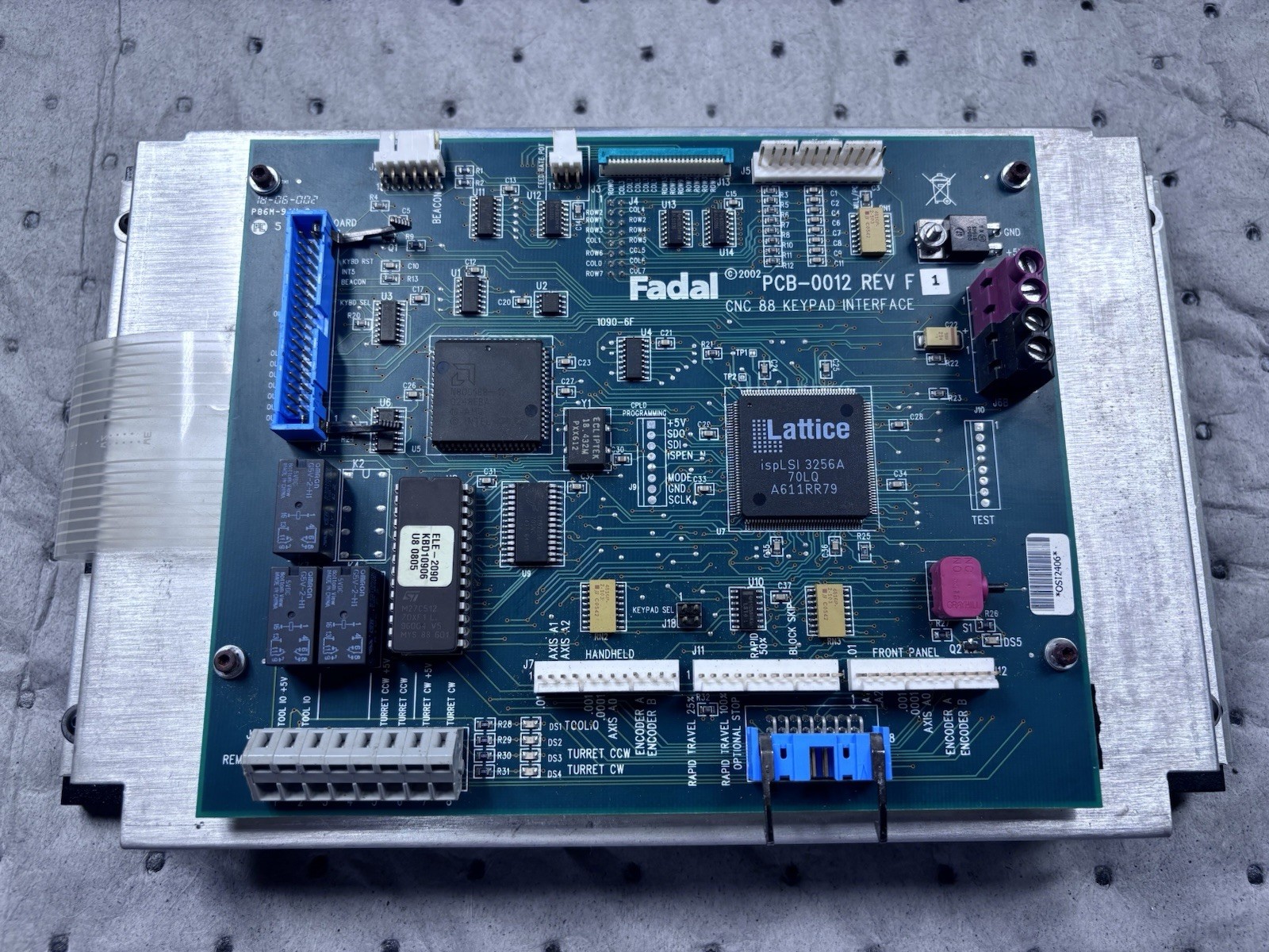 Fatal Controller Keypad Interface W/ PCB-0012 Board