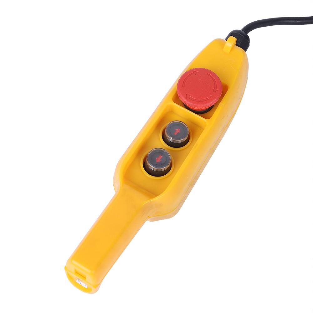 1000kg/2205lbs Electric Chain Hoist Single Phase Hoist Crane 10 FT Chain 1.3KW