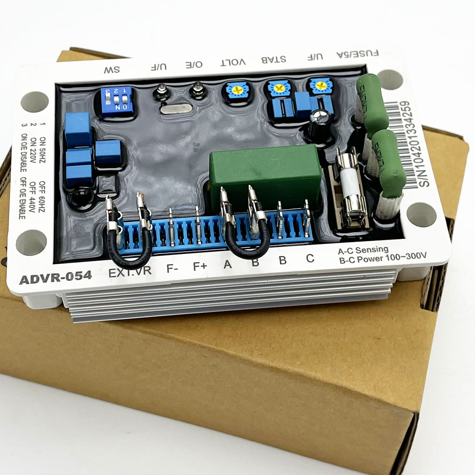 AVR Voltage Regulator For ADVR-054 Mcpherson Controls Replaces SS-053 & ADVR-053