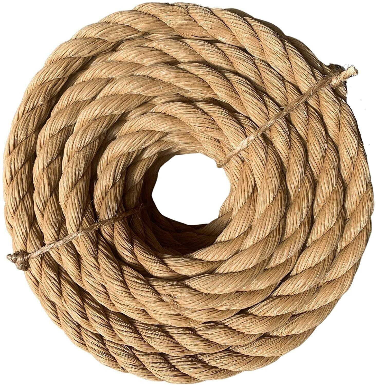 ATERET Twisted ProManila Rope Cordage I UnManila 3 Strand Synthetic Various Size