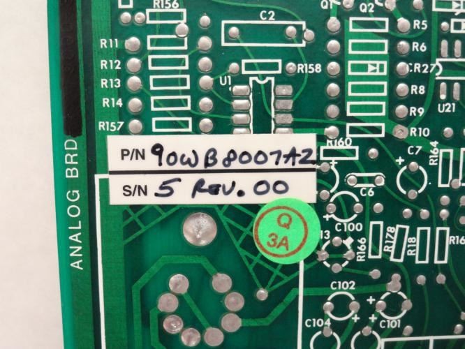 209202 Used; Triangle 90WB8007A2 PC Board; Analog