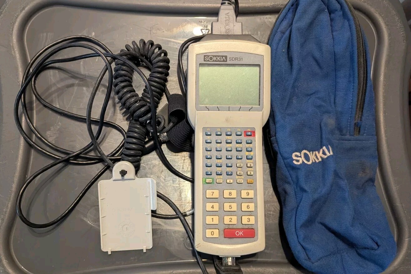 SOKKIA SDR31 Surveying Data Collector Nikon,Topcon,TDS *Read*