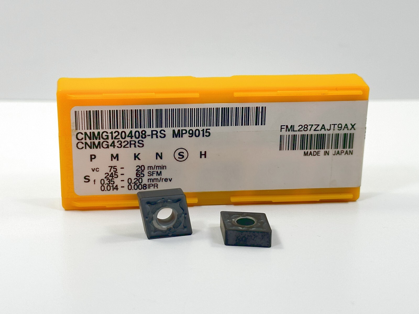 MITSUBISHI CNMG432RS CNMG120408-RS New Carbide Inserts Grade MP9015 10pcs