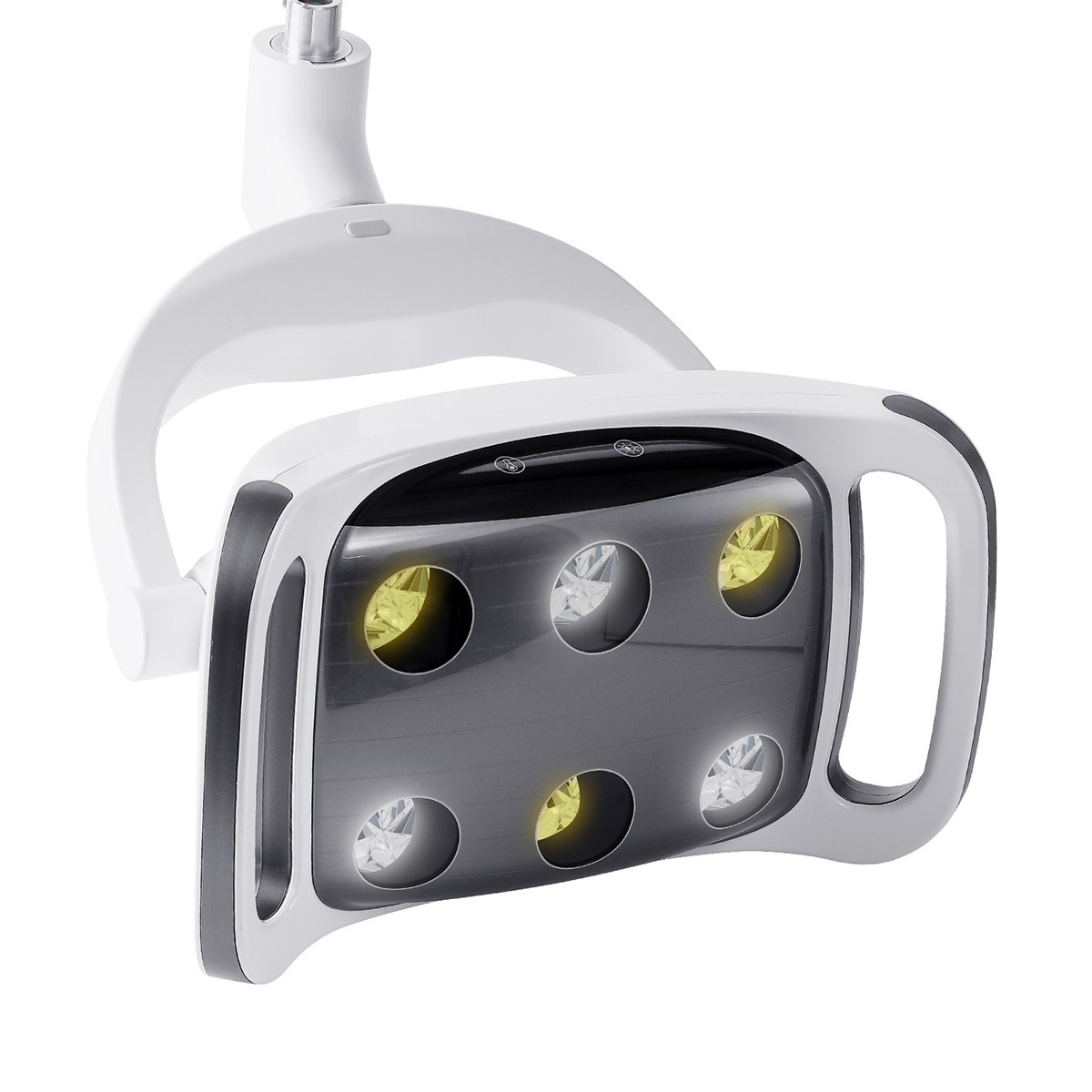 9W Dental 6 LED Lamp Oral Light Lamp For Unit Chair 8-level adjustable Ra90