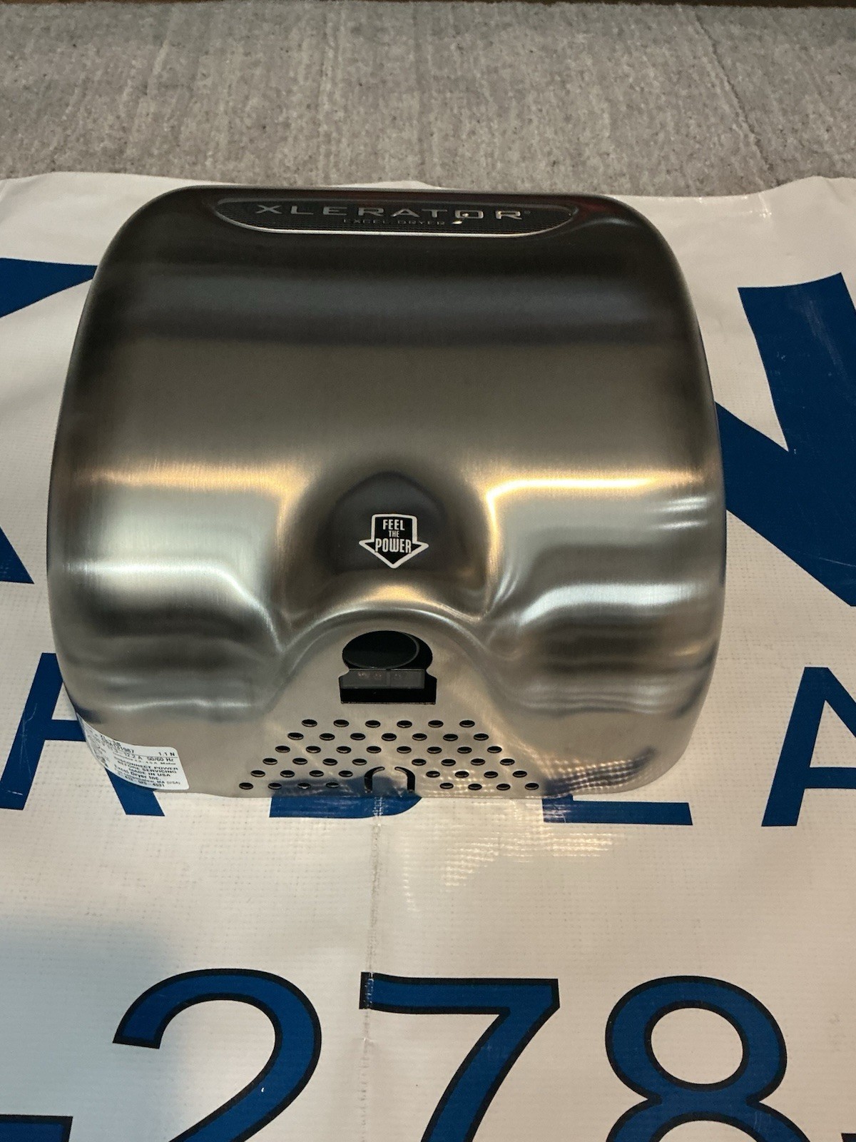 EXCEL XL-SB XLERATOR HAND DRYER BRUSHED STAINLESS WALL BLOWER XL SB C 110-120v