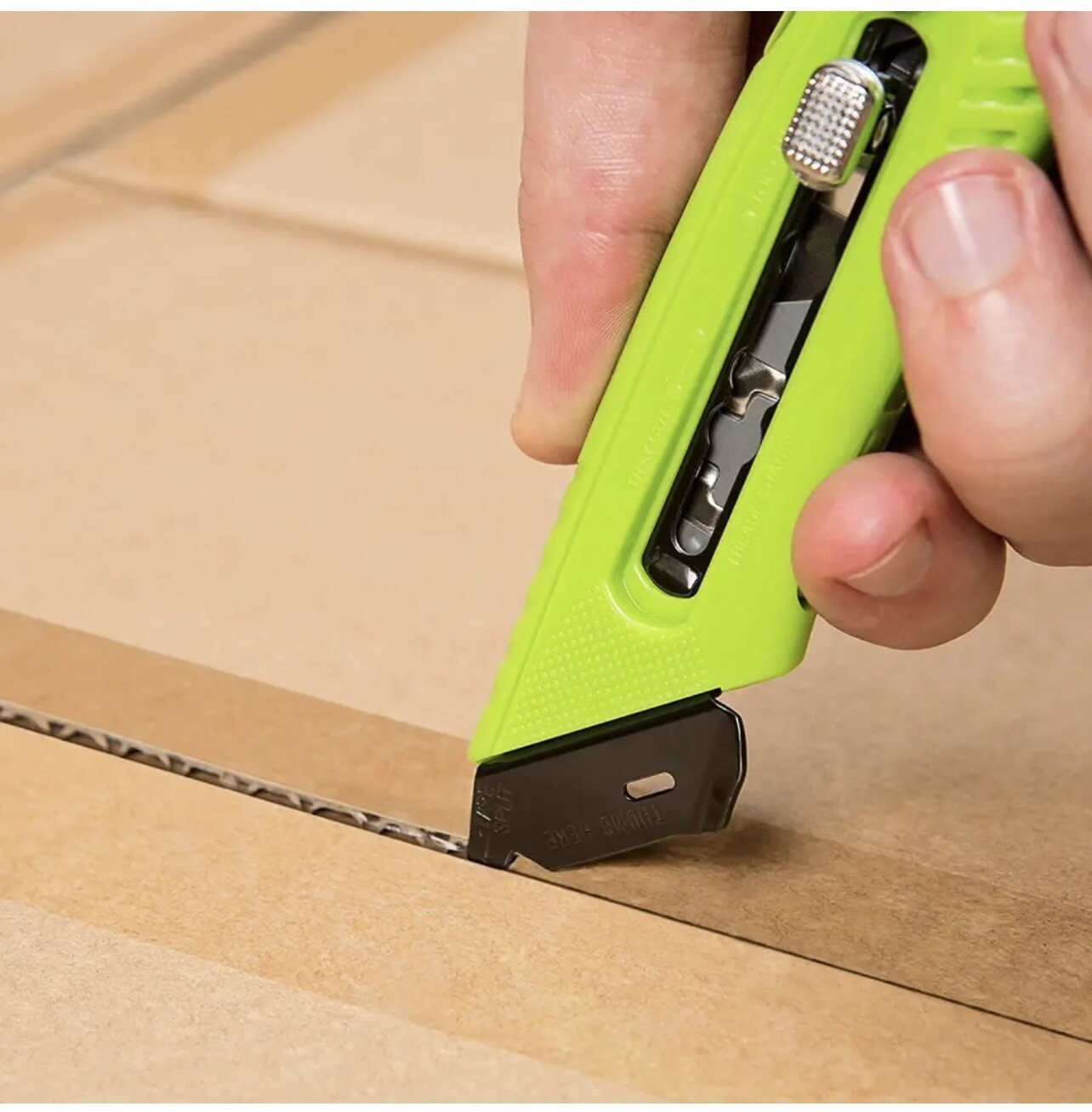 PACIFIC HANDY CUTTER PHC S5R Right Handed Safety Box Tape Film Cutter Utility