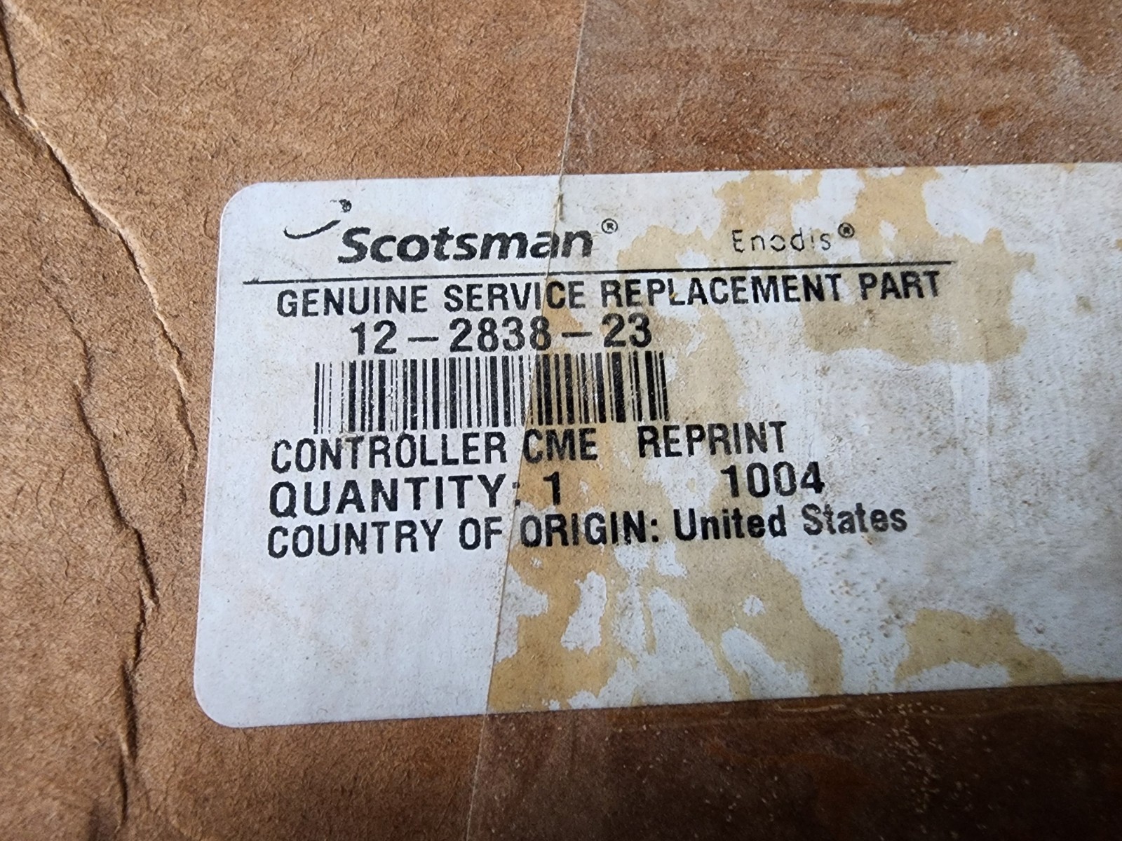 Scotsman 12-2838-23 CME Controller 12283823