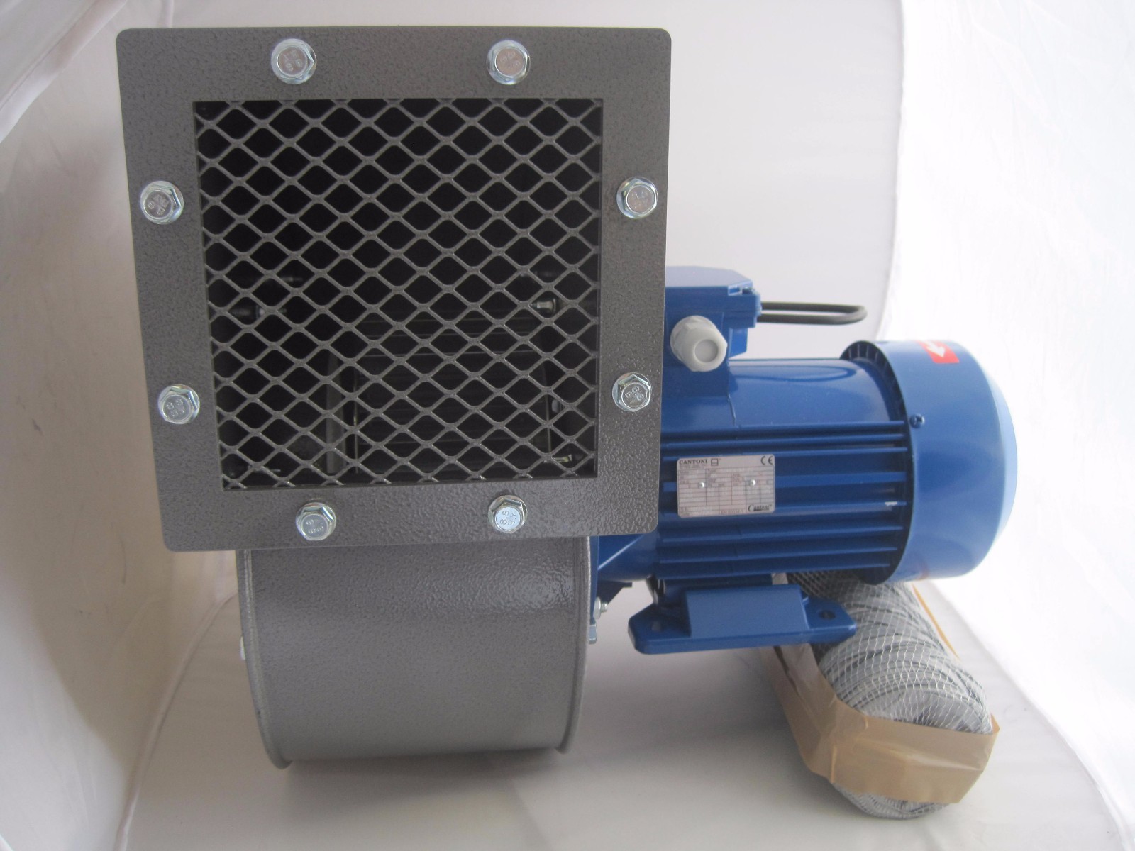 Industrial Centrifugal Fan Blower 2400m3/hr 2900rp Fume Extract Biomass Powerful