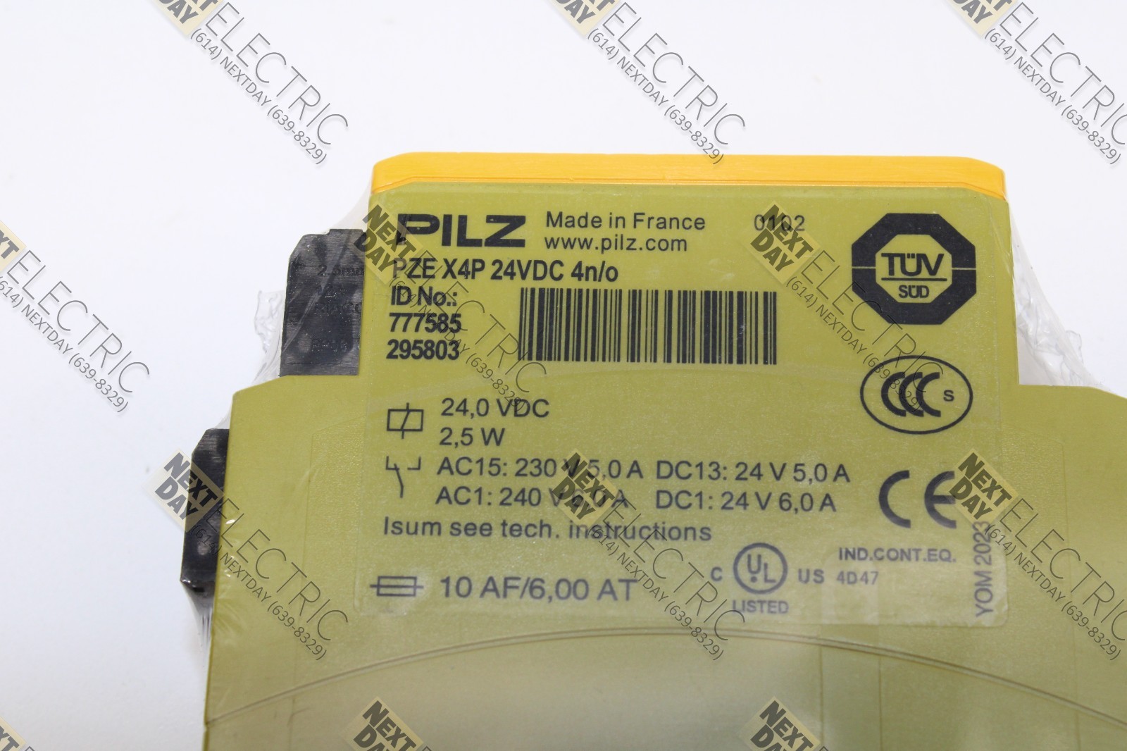 Pilz, PZE X4P 24VDC 4n/o, 777585, Safety Relay Expansion Module Contact