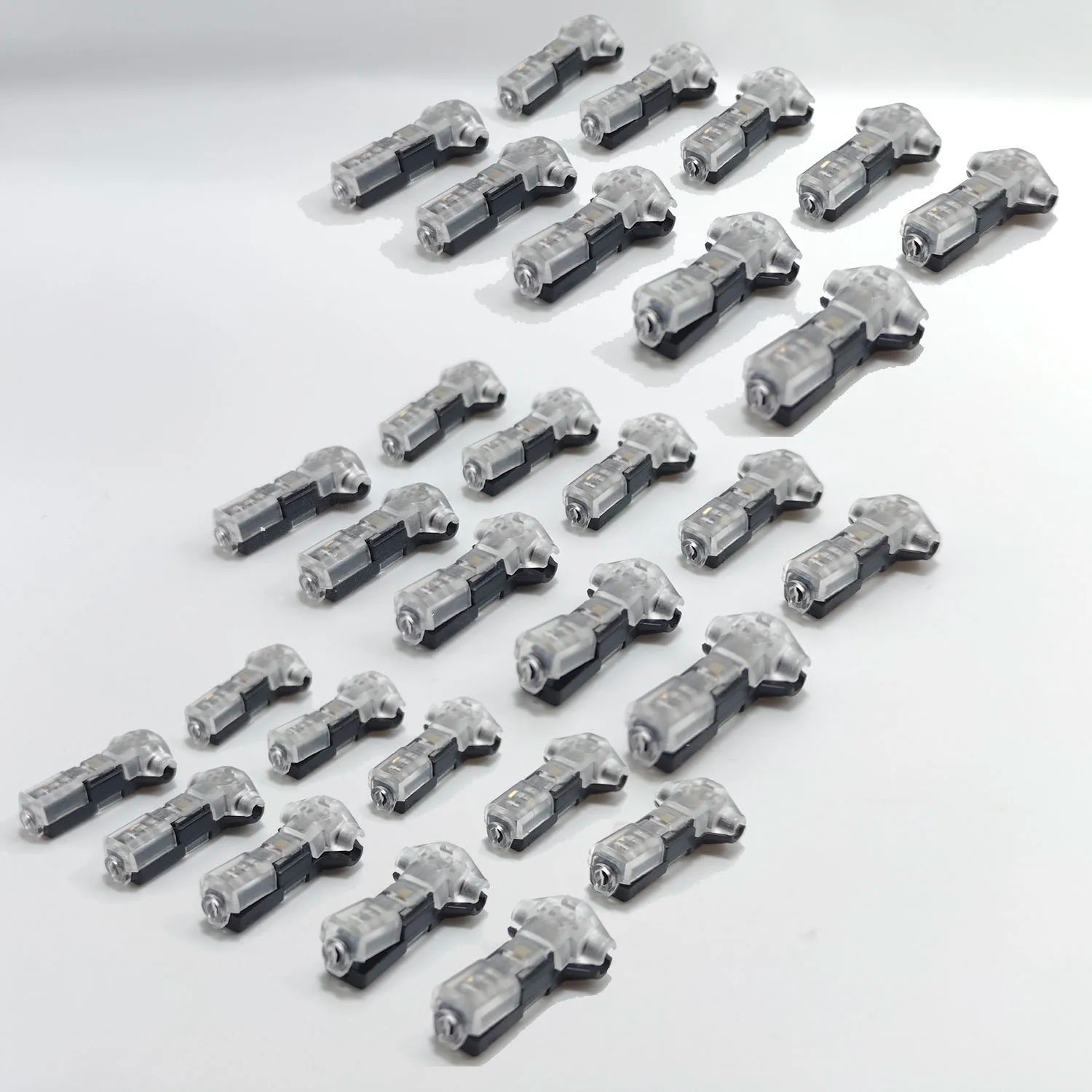 10/20/30PCS T-Tap Wire Connectors Quick Solderless Low Voltage Wire Splice Kit