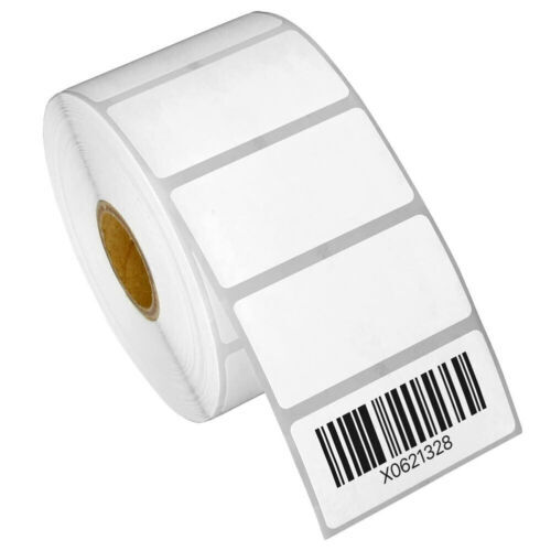 2″x1″ Direct Thermal UPC Barcode FBA Labels 1300/Roll for Zebra & Rollo Printers