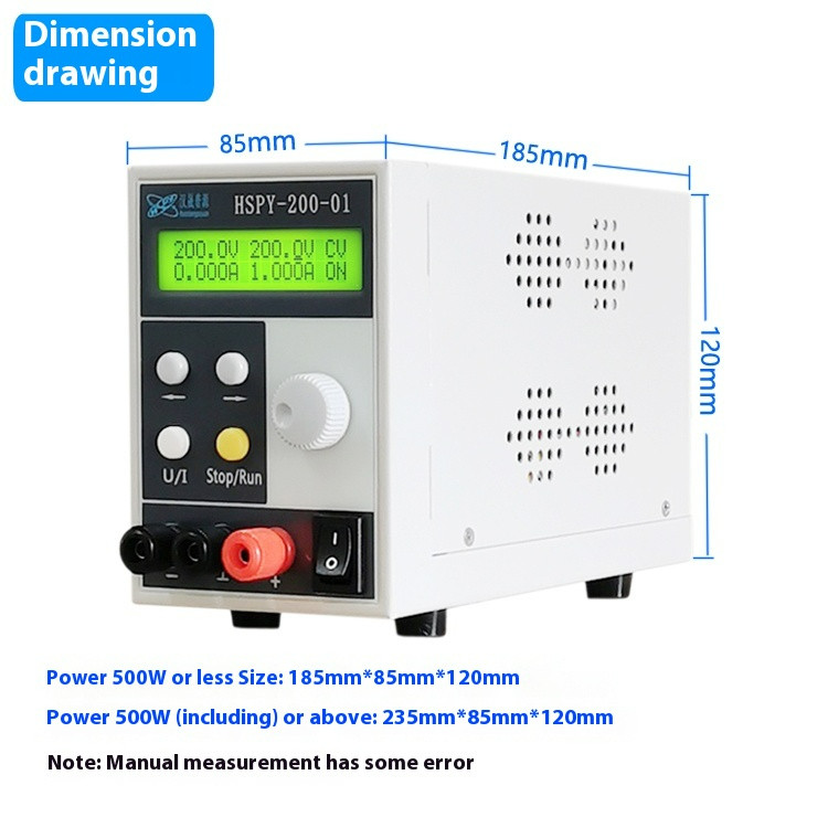 Programmable DC Voltage Regulator 200V300V400V500V600V1000V Programmable