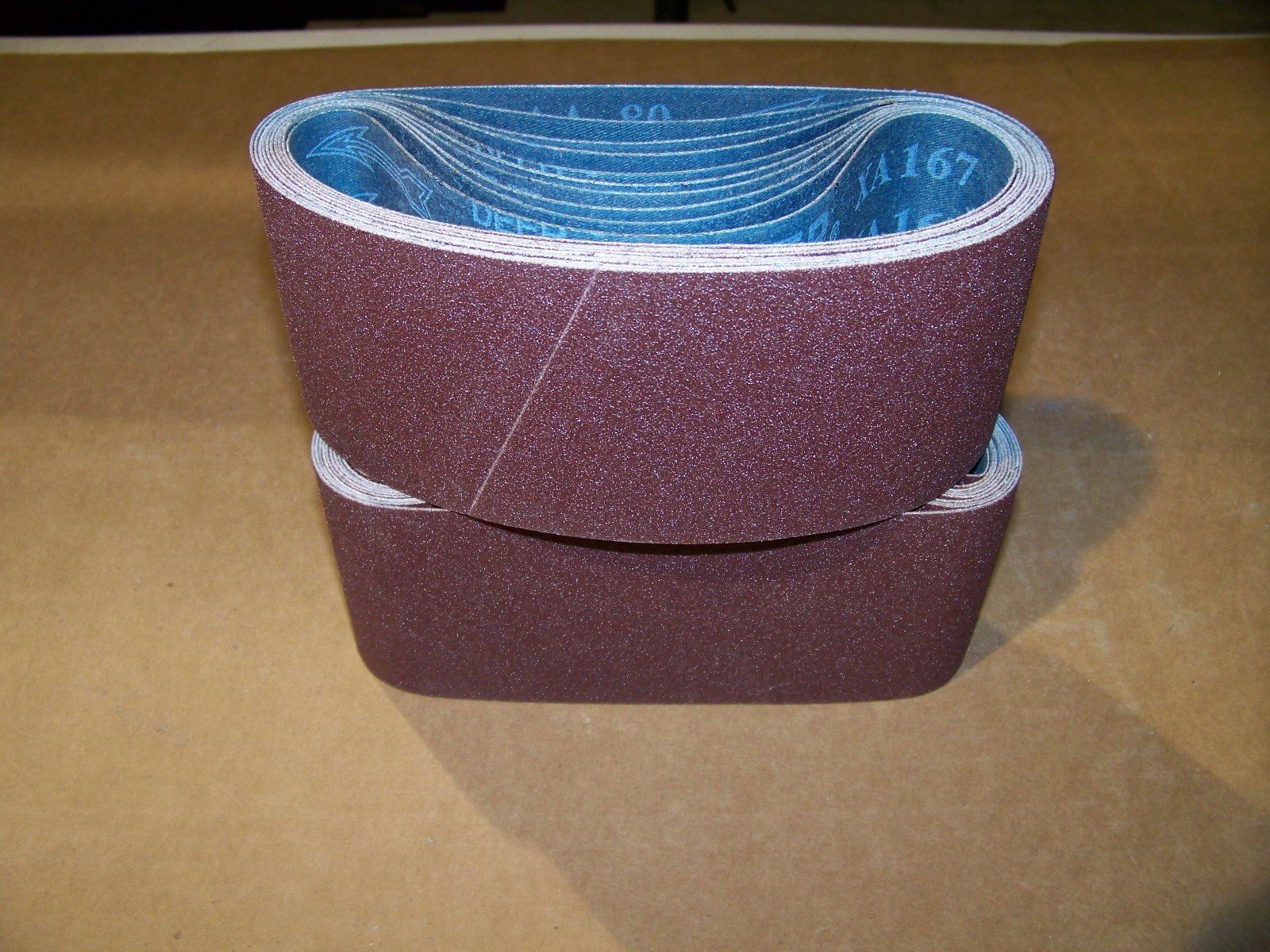 PREMIUM A/O, X-WEIGHT SANDING BELTS 3″ X 18″, 10 – PACK, 36-GRIT
