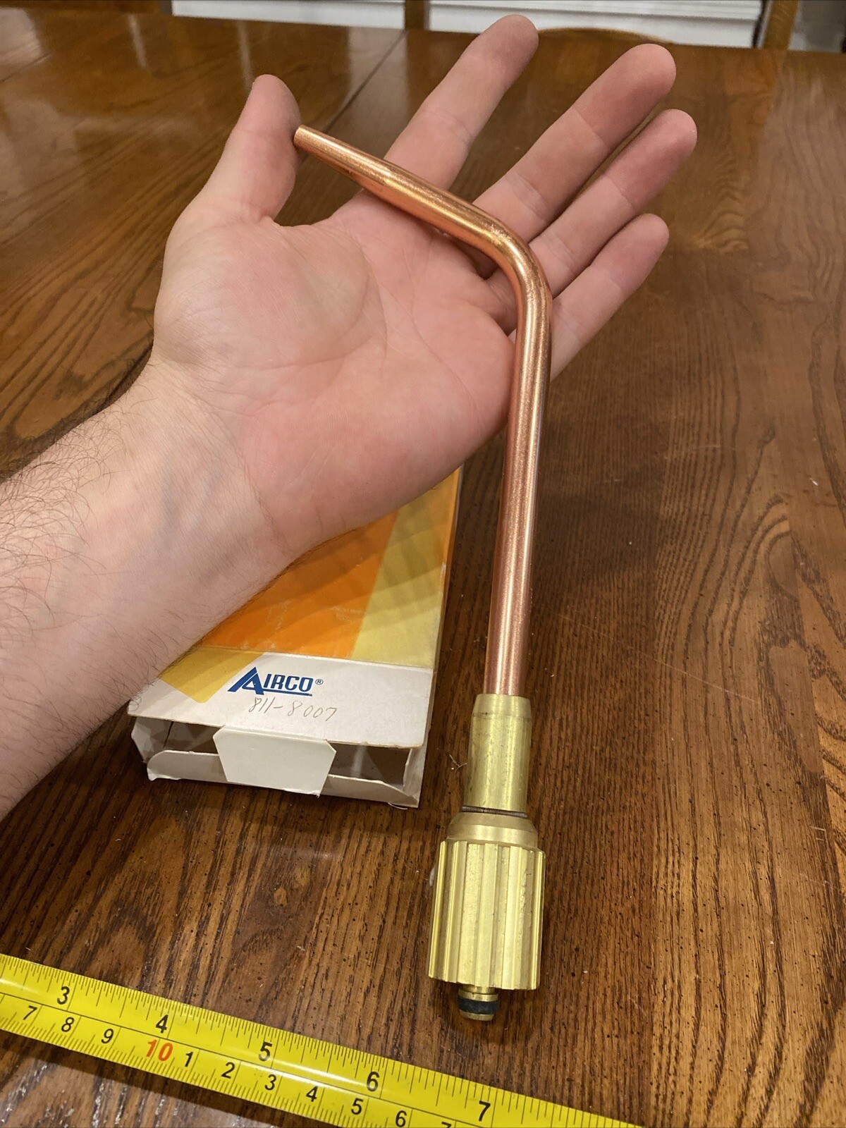 Vintage NOS BRAND NEW Airco Style No 811 8007 Welding Brazing Torch Tip No. 7