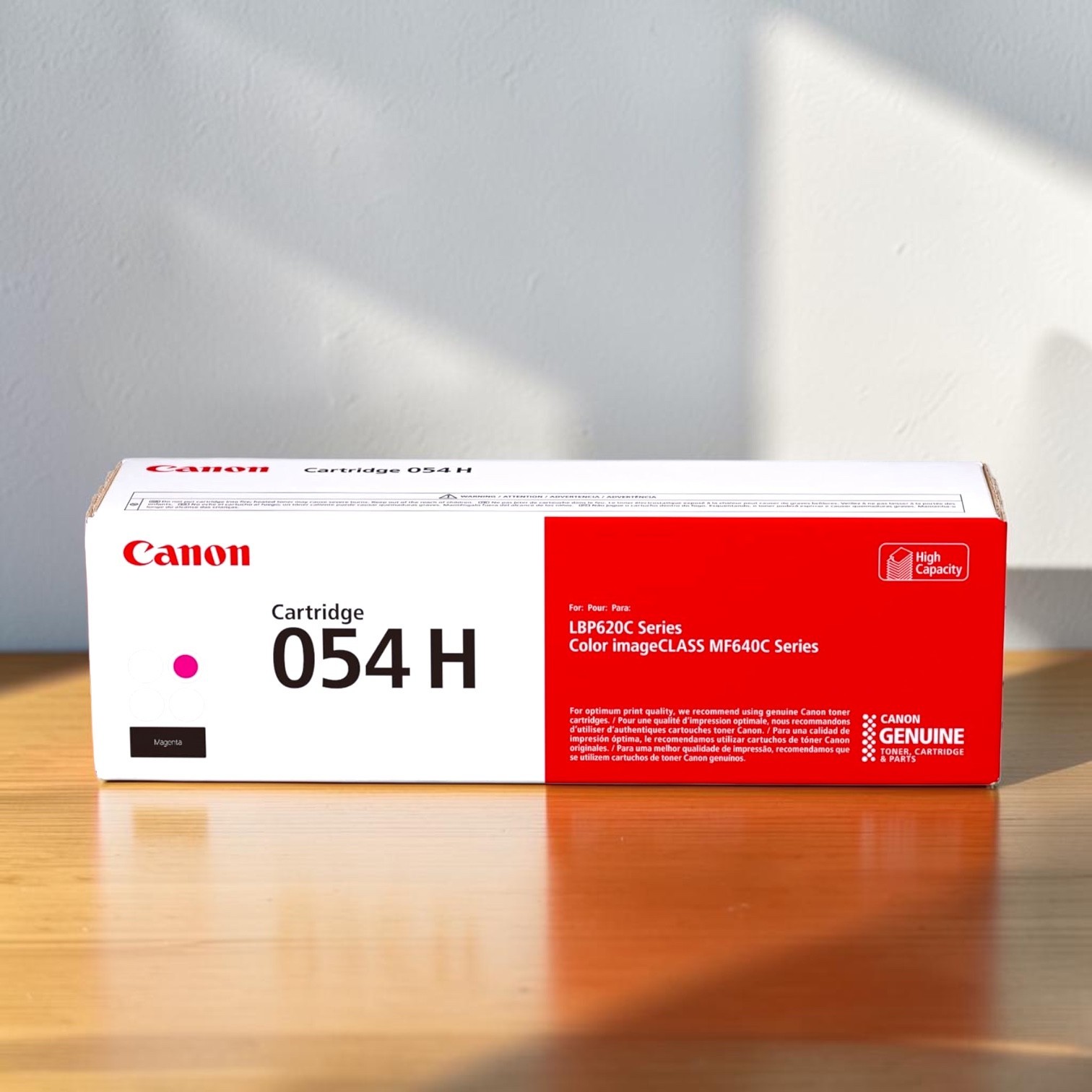 Canon 054H Genuine High Yield Toner Set CMYK 4 Color LBP620C MF640C Sealed Box