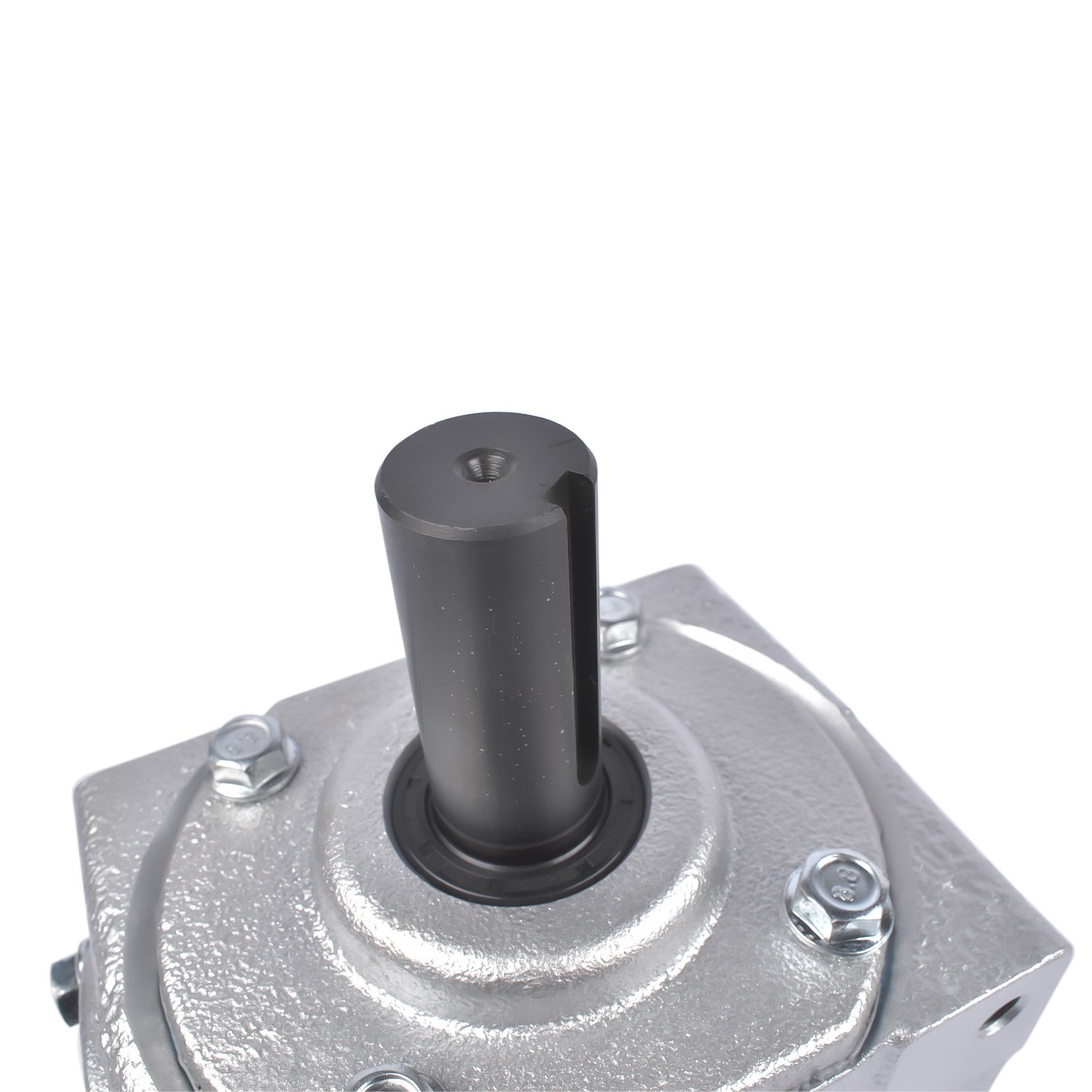 Heavy-Duty Right Angle Gearbox 40HP CW/CW 19455-SR-KW-KW-GR Industrial Machinery