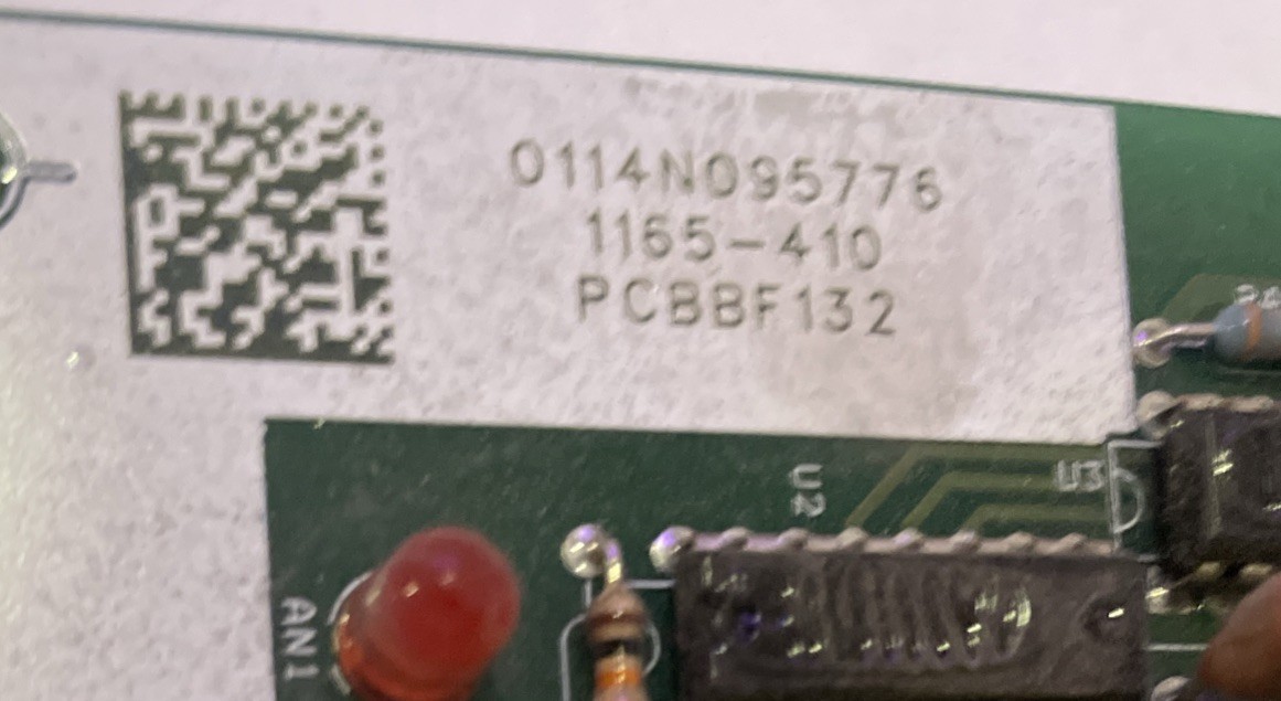 PCBBF132 1165-410 Furnace Control Board TESTED/WORKING