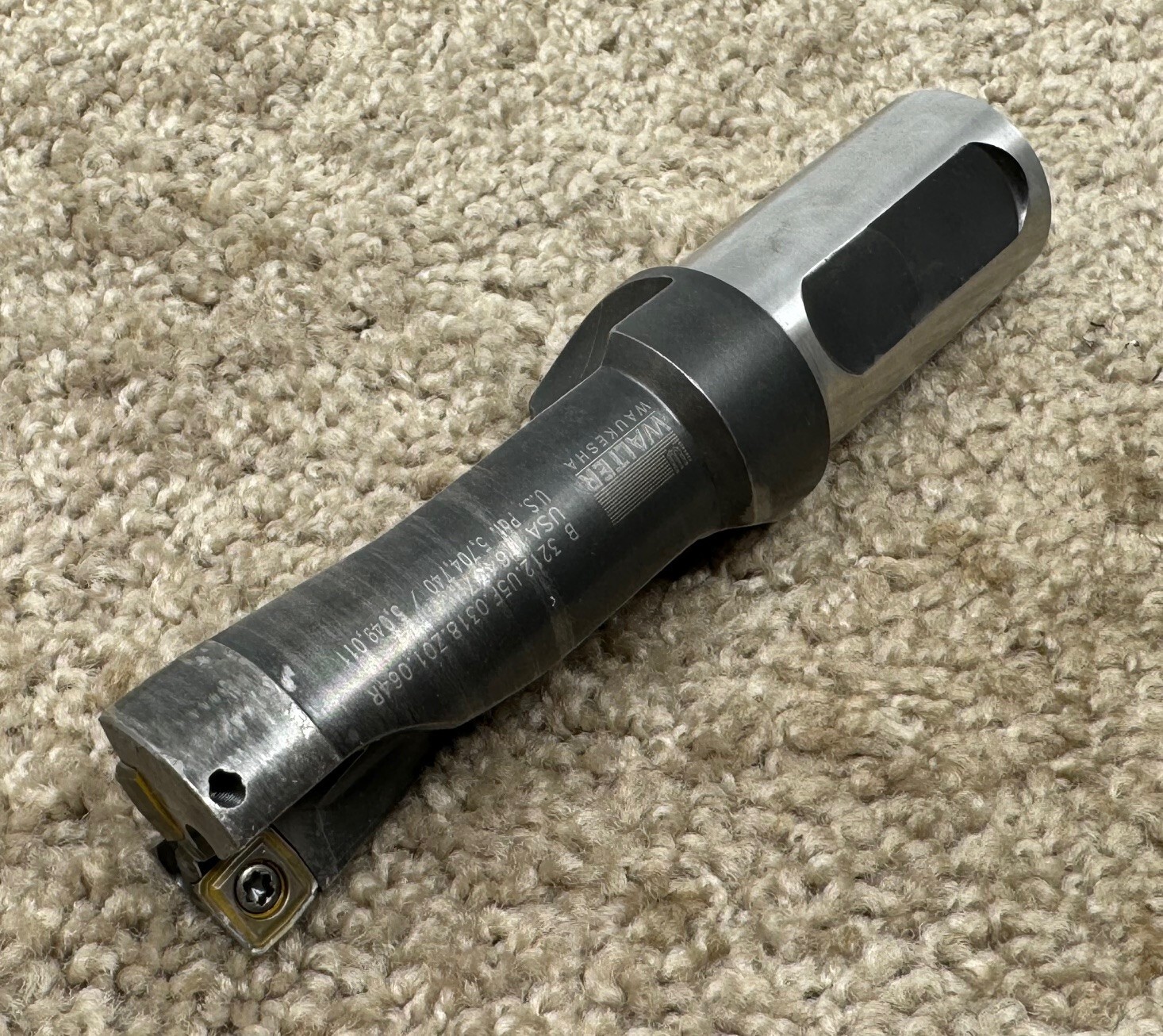 WALTER INSERT COOLANT DRILL – 1.25″ – B3212.U5F.0318.Z01.064R
