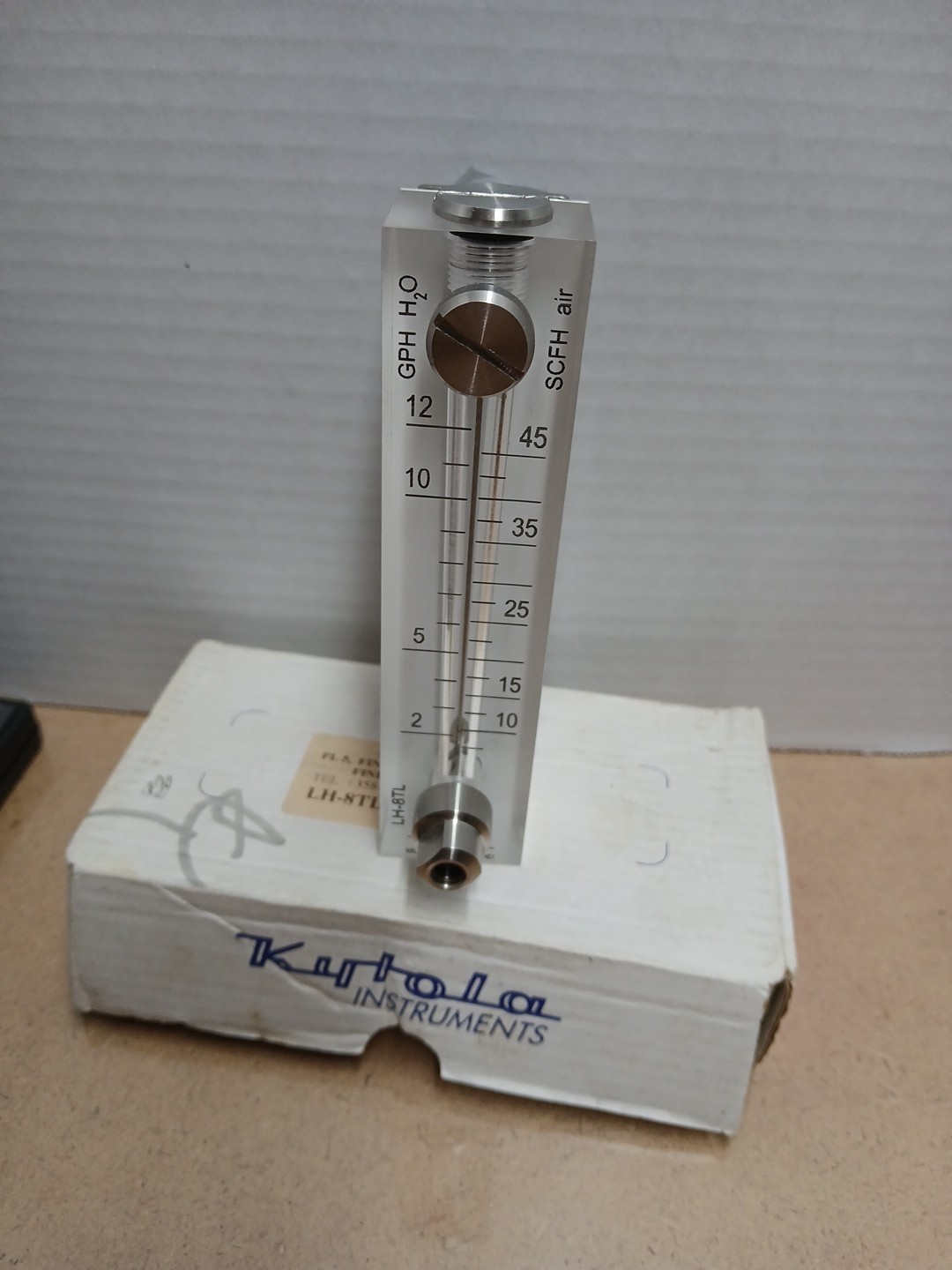 Kytola LH-8TL Flow Meter Made In Finland.