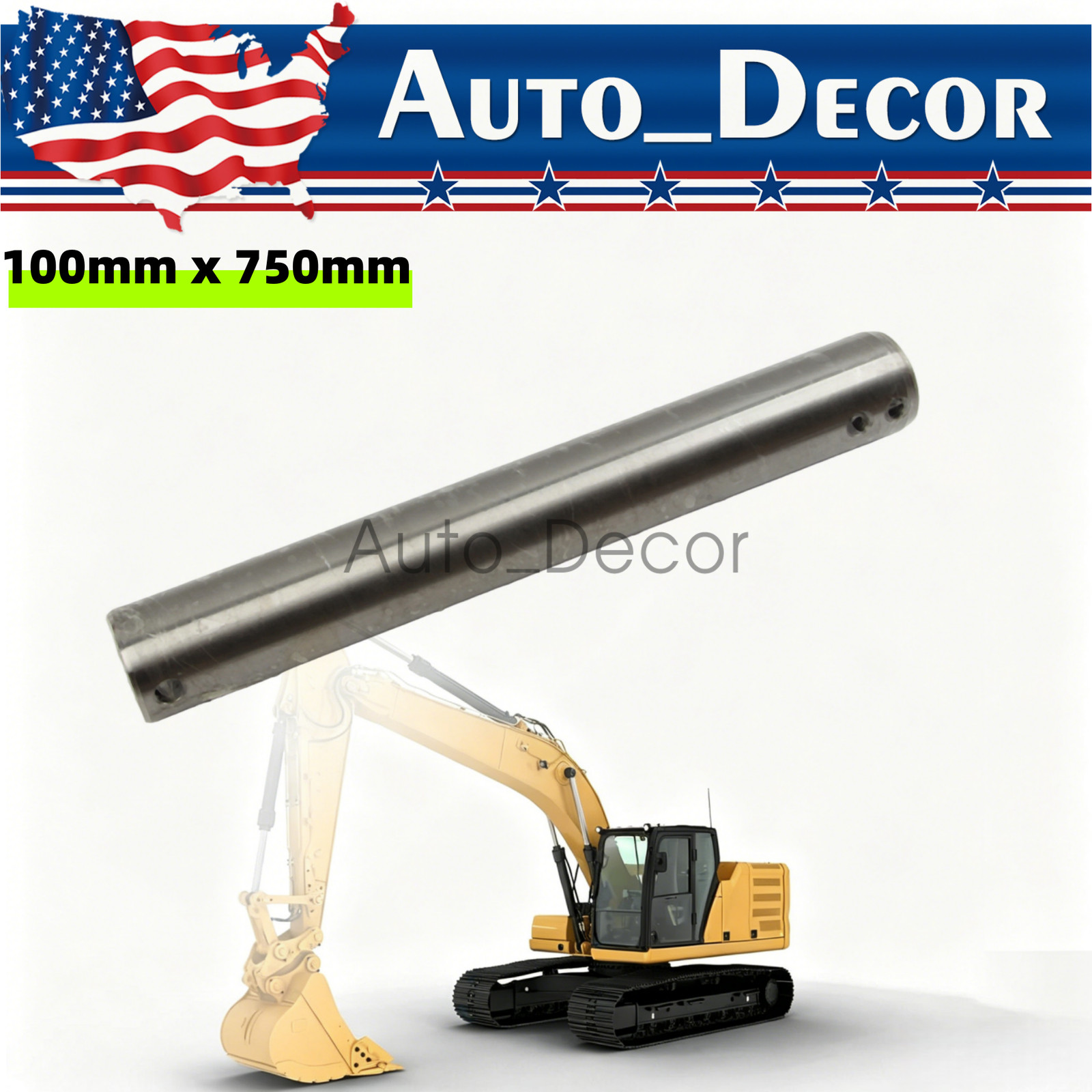 New 100mm x 750 mm Excavator Bucket Pin Fits for CAT 336 345 349 29 1/2″ Komatsu