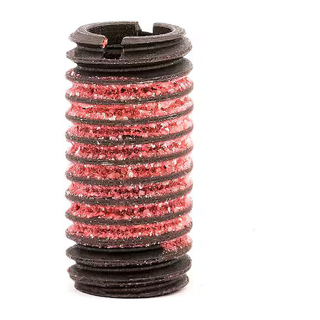 Heavy Wall Self Locking Thread Insert, 5/16″-18 Int Thrd Sz, Steel, 5 Pk,