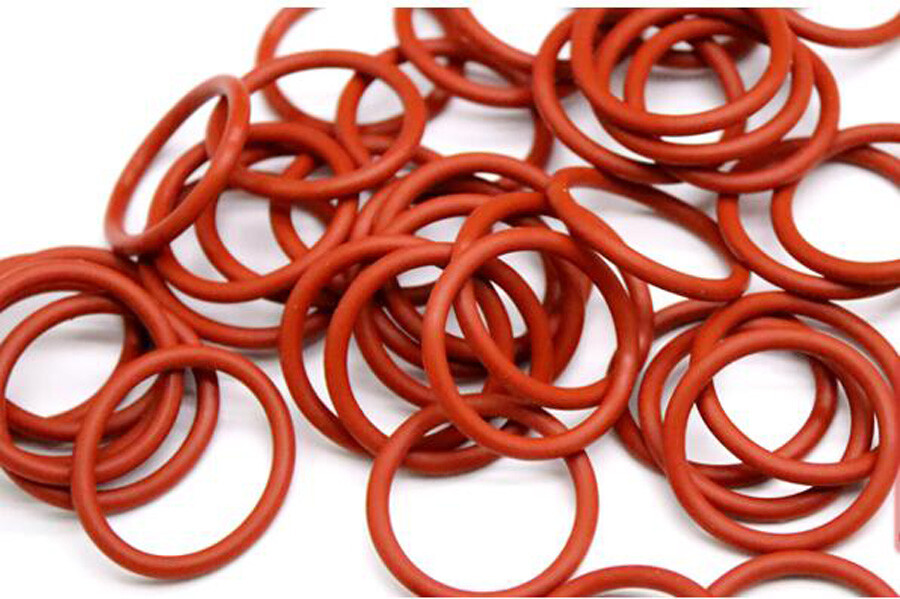 Ø3mm (OD=10~70mm) Food Grade Red Silicone Rubber O-Ring Gasket Sealing Washers