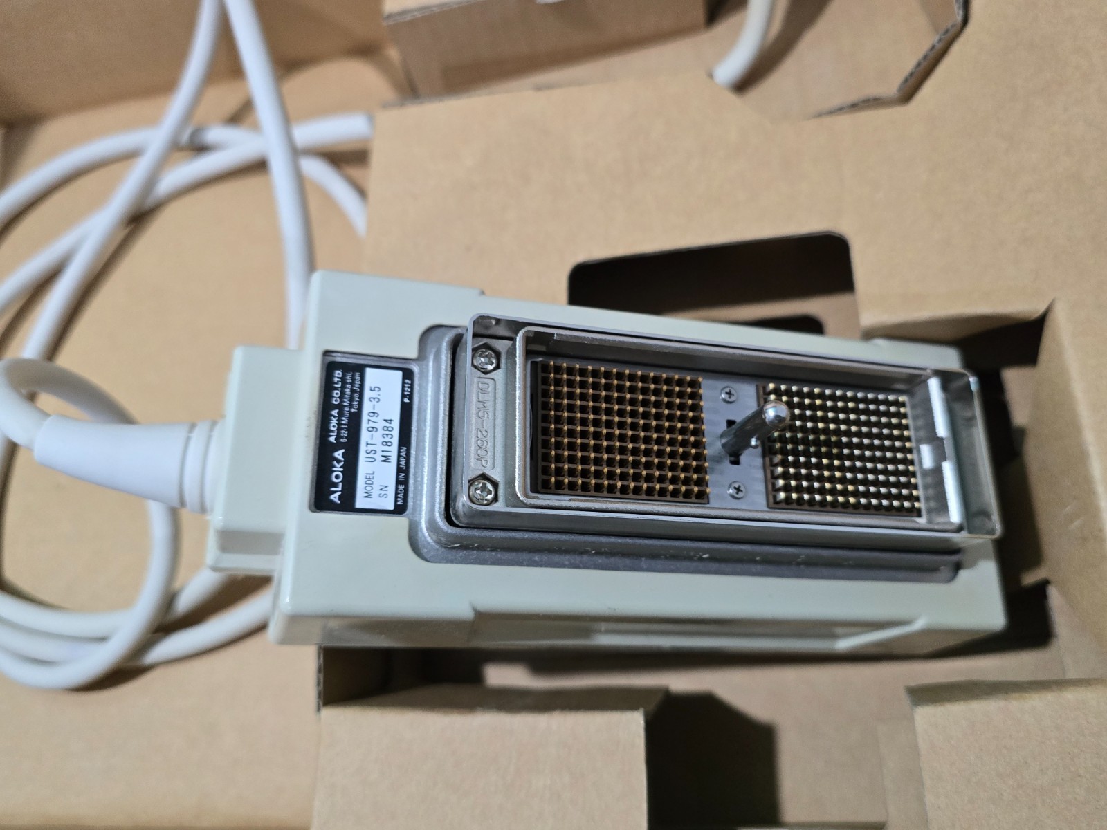 Aloka UST-979-3.5 3.5MHz Convex Probe Transducer