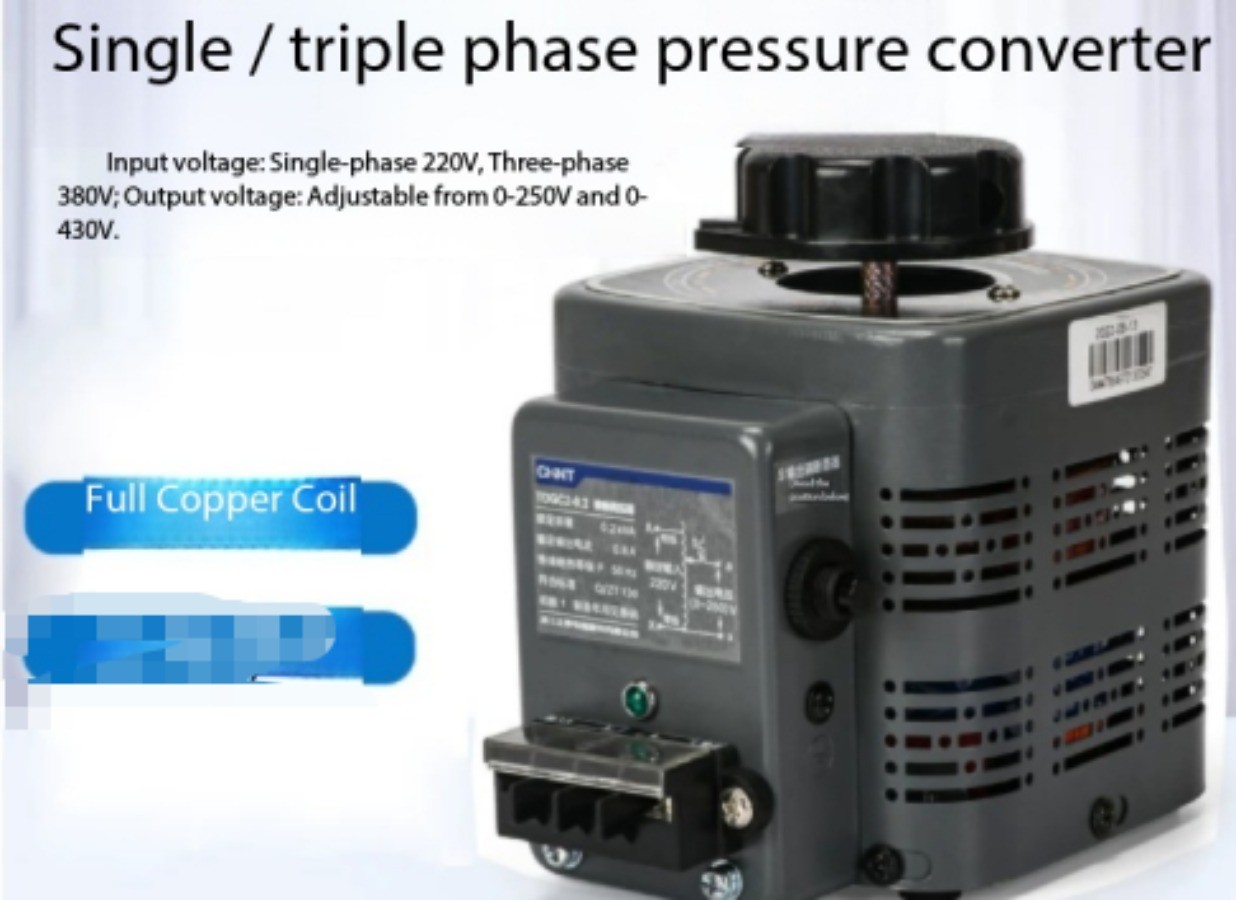 AC Contact Voltage Regulator Tdgc2 Single-phase 220V Adjustable Voltage