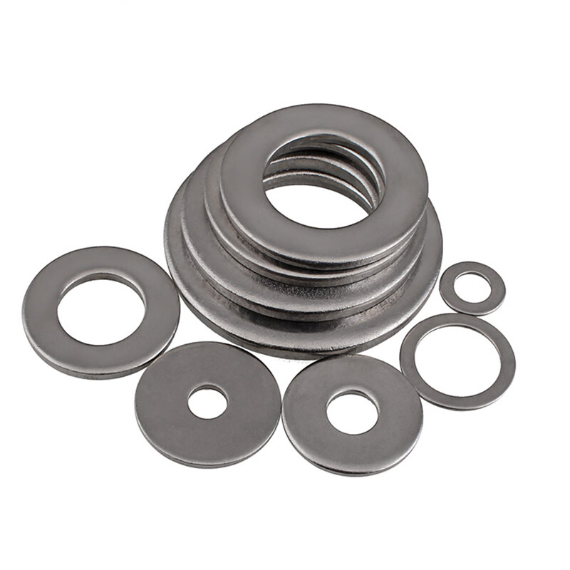 304 STAINLESS STEEL FLAT WASHERS ALL SIZE – CHOOSE ID * OD * THICKNESS