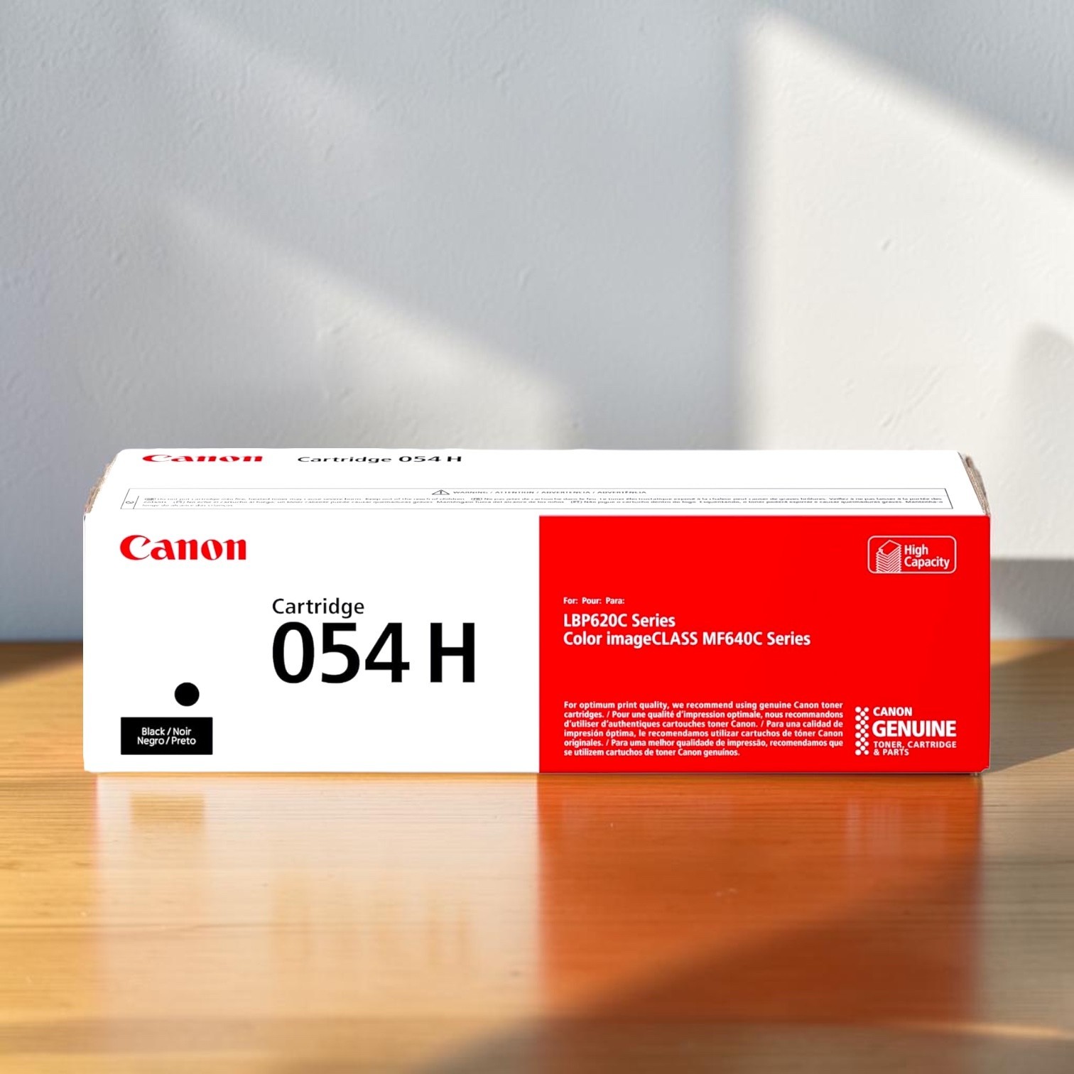 Canon 054H Genuine High Yield Toner Set CMYK 4 Color LBP620C MF640C Sealed Box