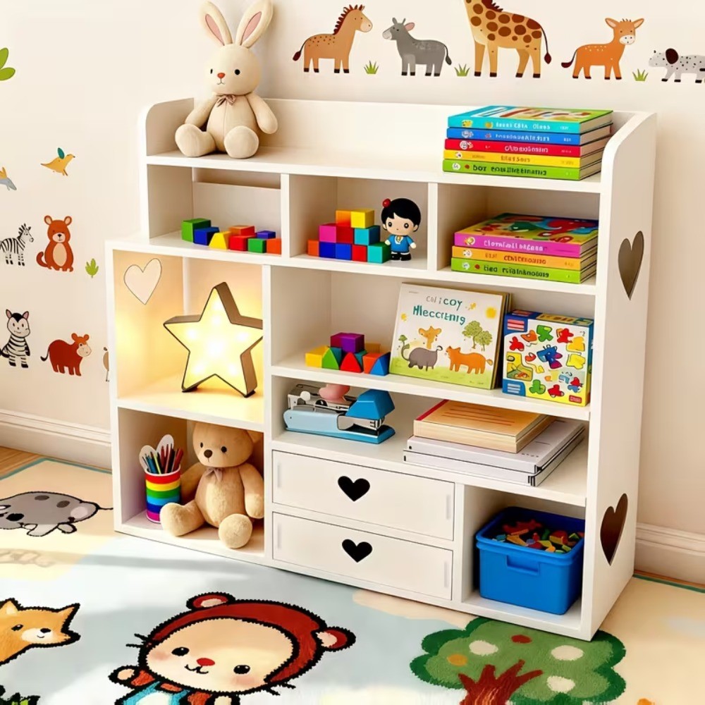 Double Layer Desk Organizer with Drawer