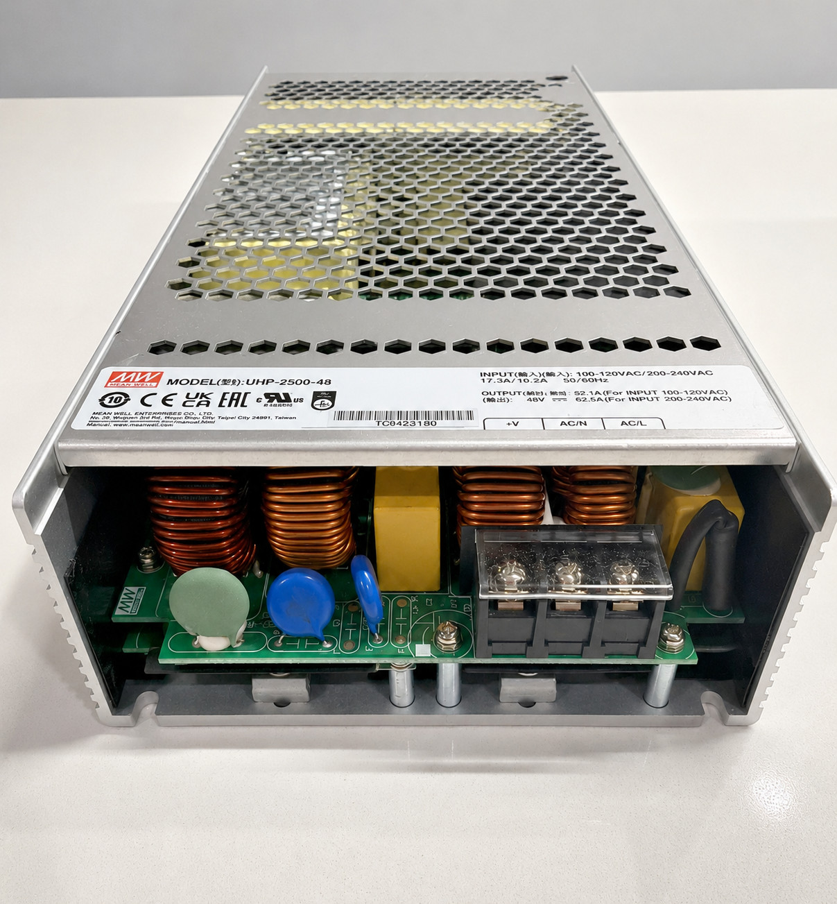 Mean Well UHP-2500-48 2500W 48V DC Industrial Switching Power Supply