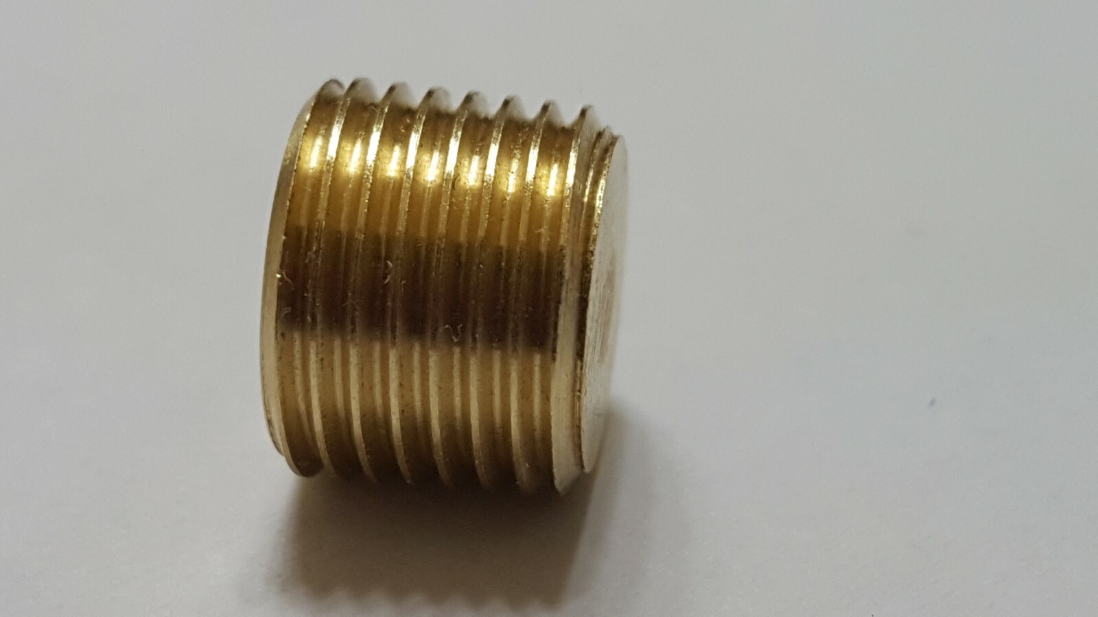 Lot of 10 pcs. 1/8″ Male NPT Brass Plug Allen Key Countersunk Hex USA