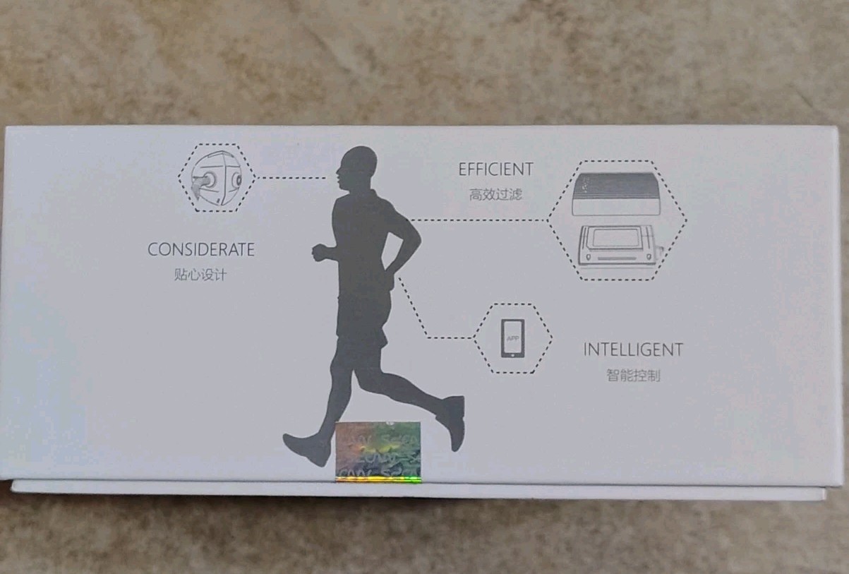 Electric Wearable Air Purifier Maskes,Air Supply,With HEPA Filter,for White