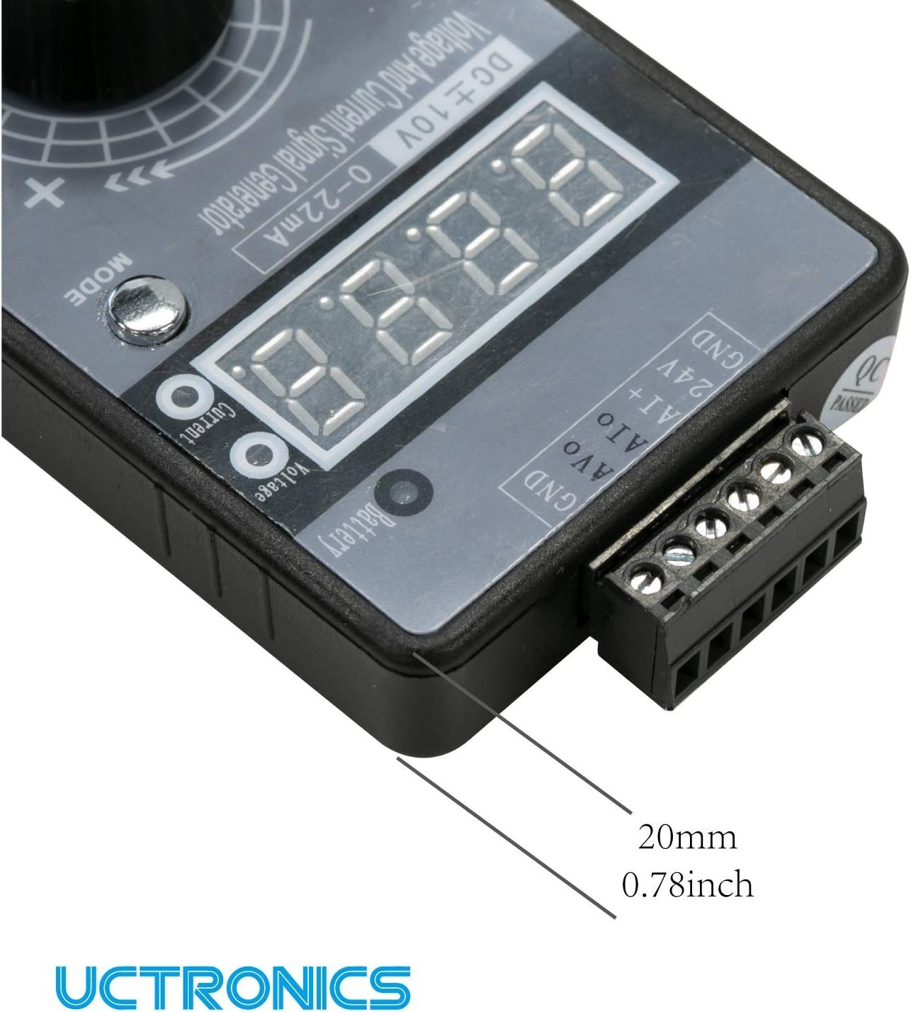 DC ±10V 0/4-20mA Current Voltage Signal Generator, USB Power Supply Interface…