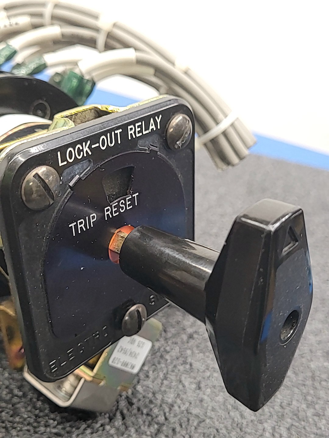 Electroswitch Lock Out Relay 9 Stack 125VDC Rotary Switch 7808D Series 24 LOR