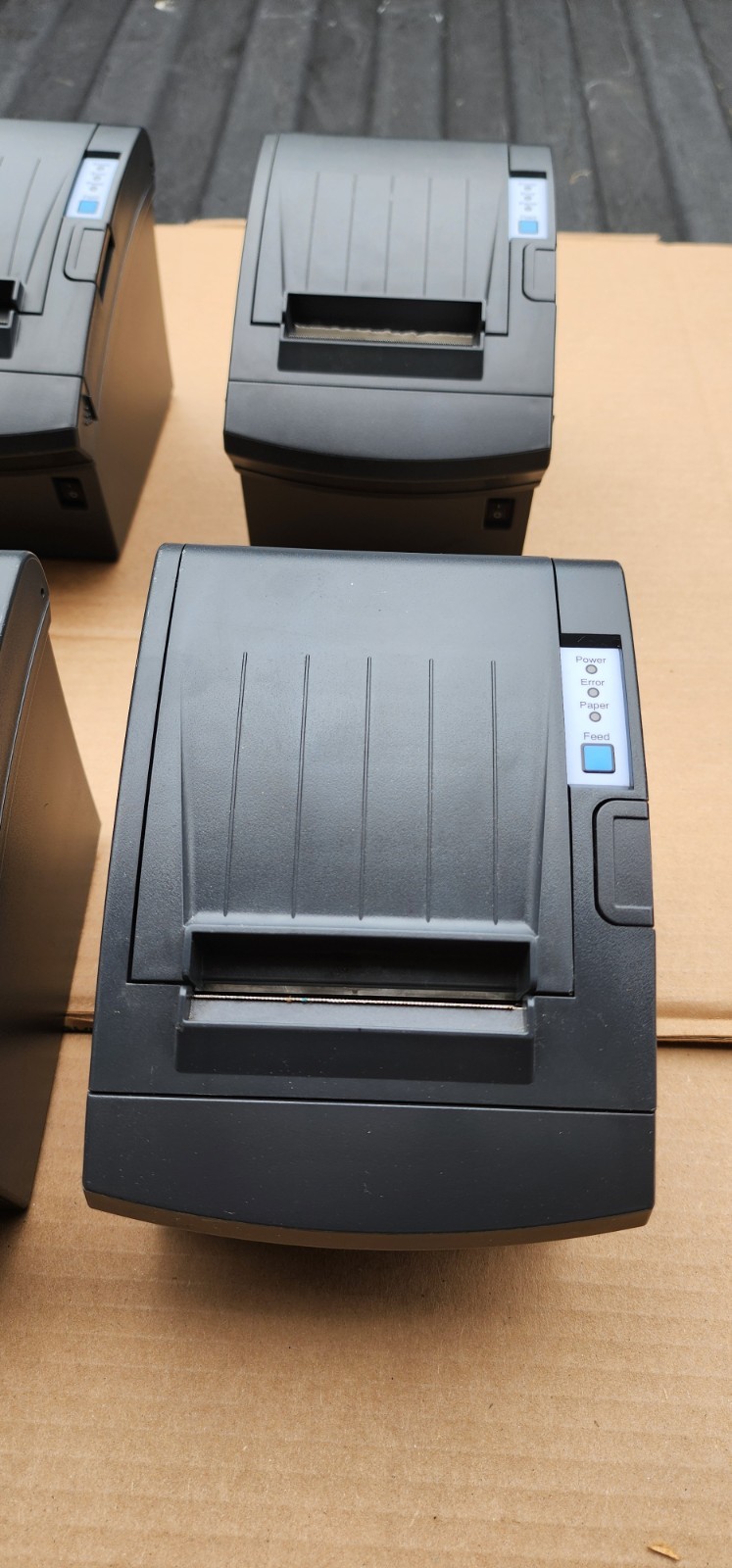 6 NCR Bixolon SRP-350 Plus III Direct Thermal Receipt POS Printer USB LAN Serial