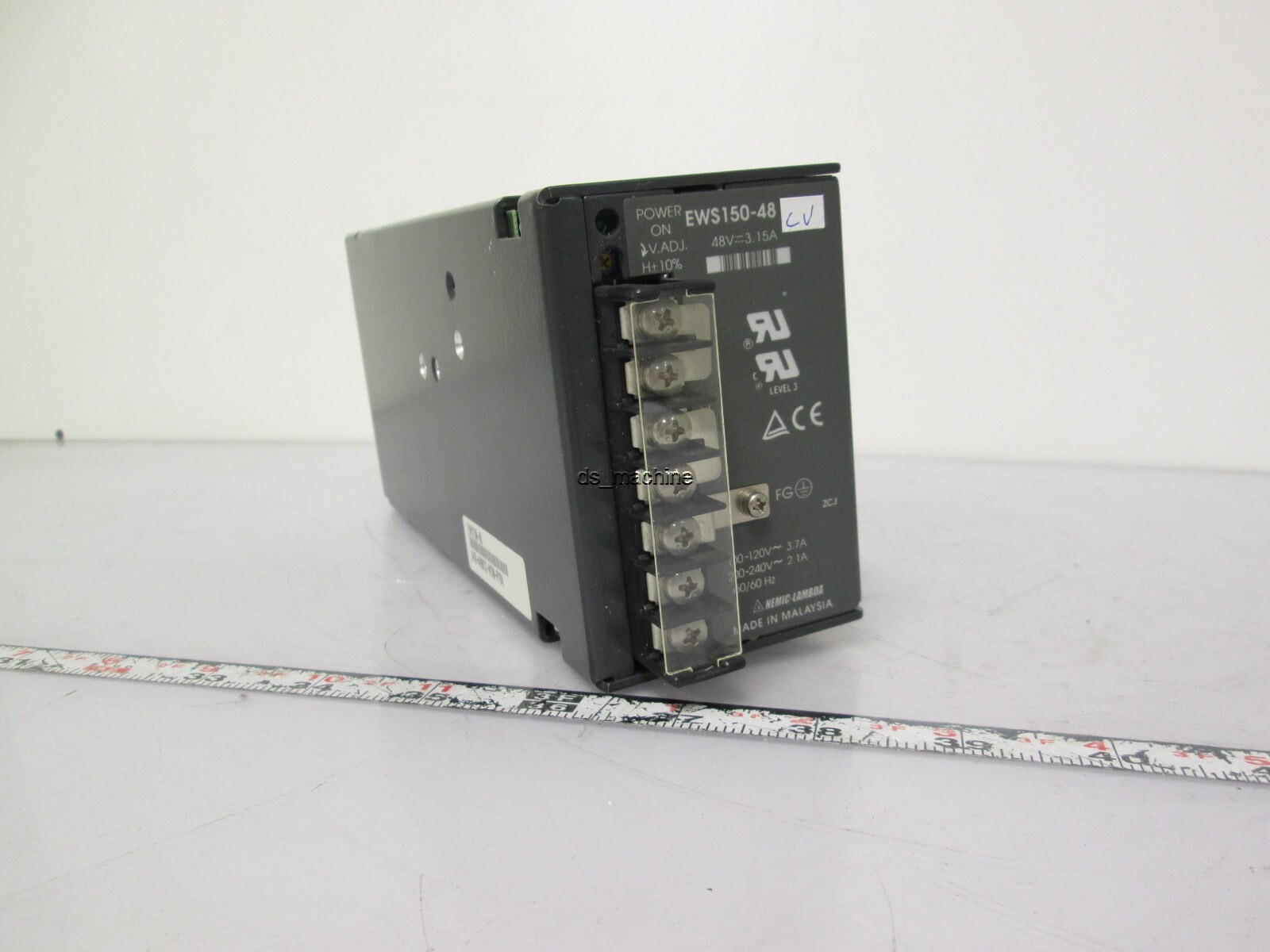 Lambda EWS150-48 Power Supply 120/240VAC Input 48VDC 3.15A Output 150W